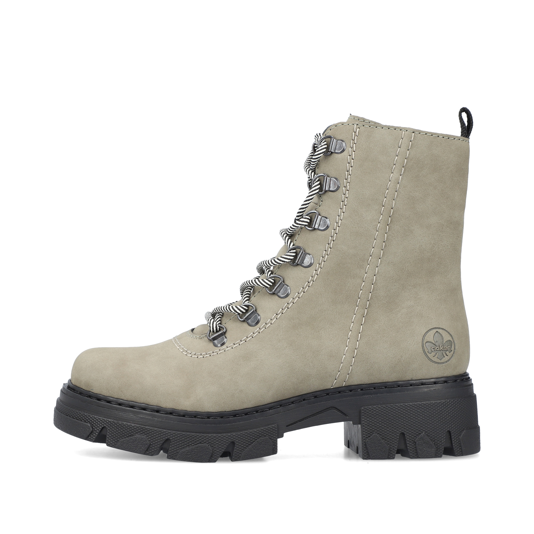 Rieker Damen Biker Boots mintgrün