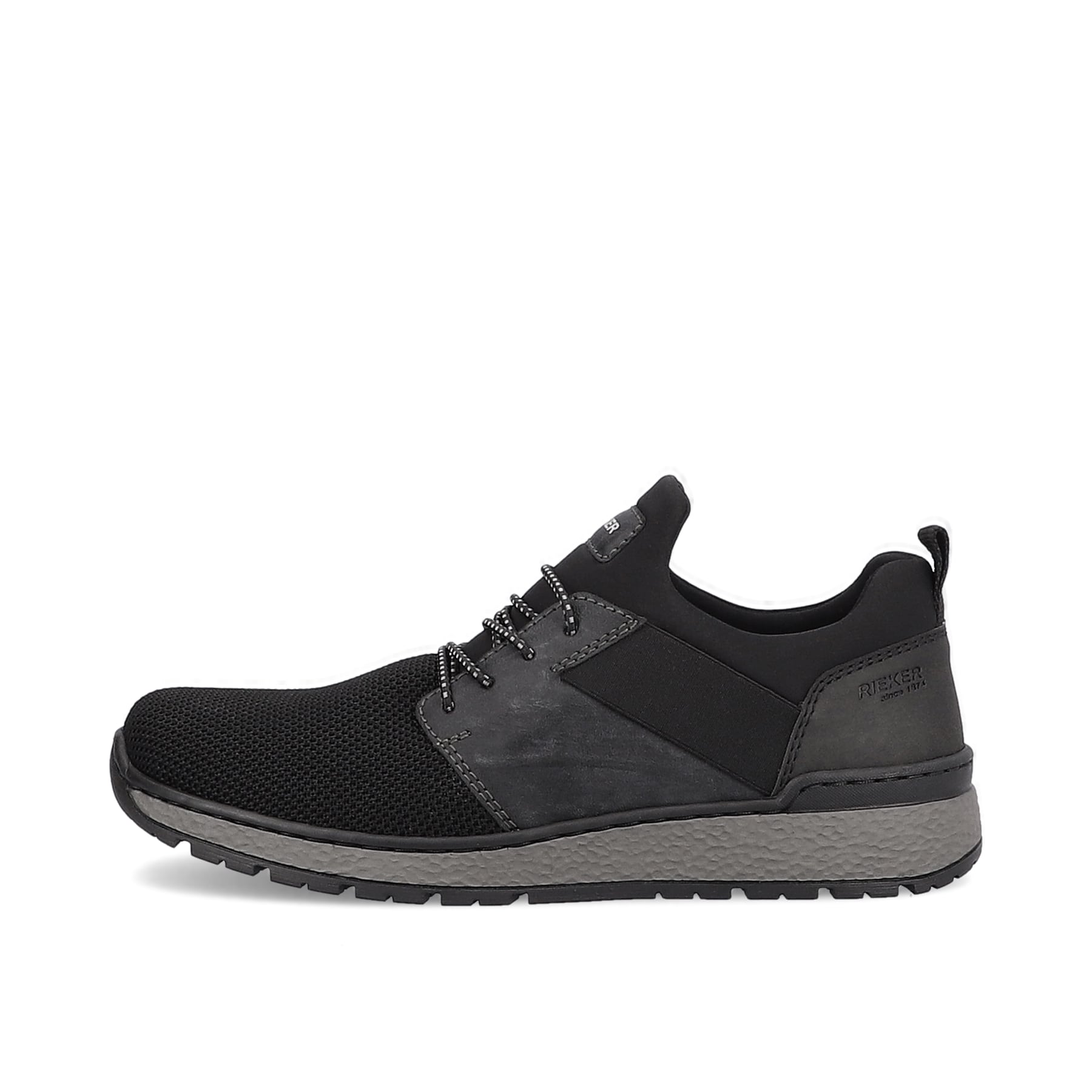 Rieker Herren Slipper nachtschwarz