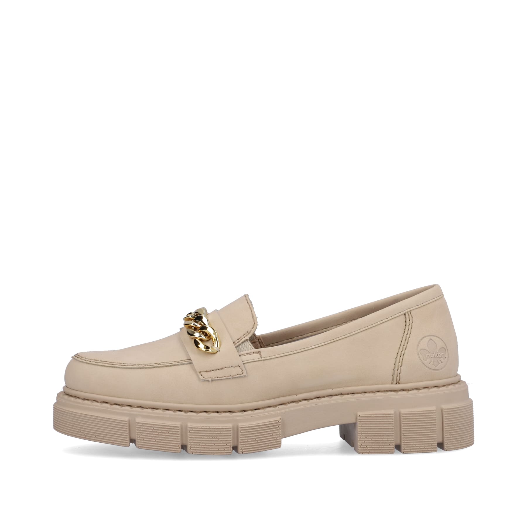 Rieker Damen Loafers hellbeige