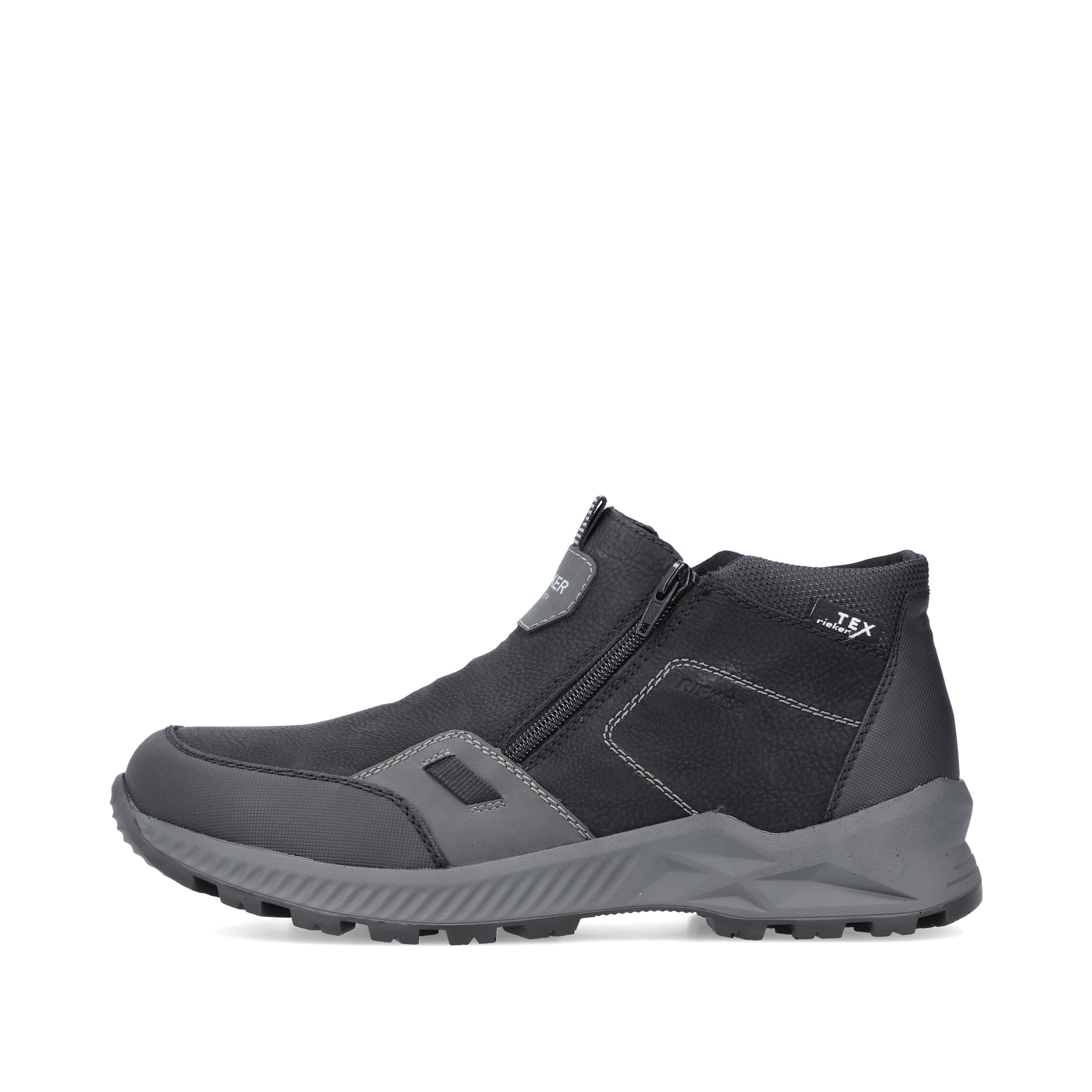 Rieker Herren Kurzstiefel asphaltschwarz