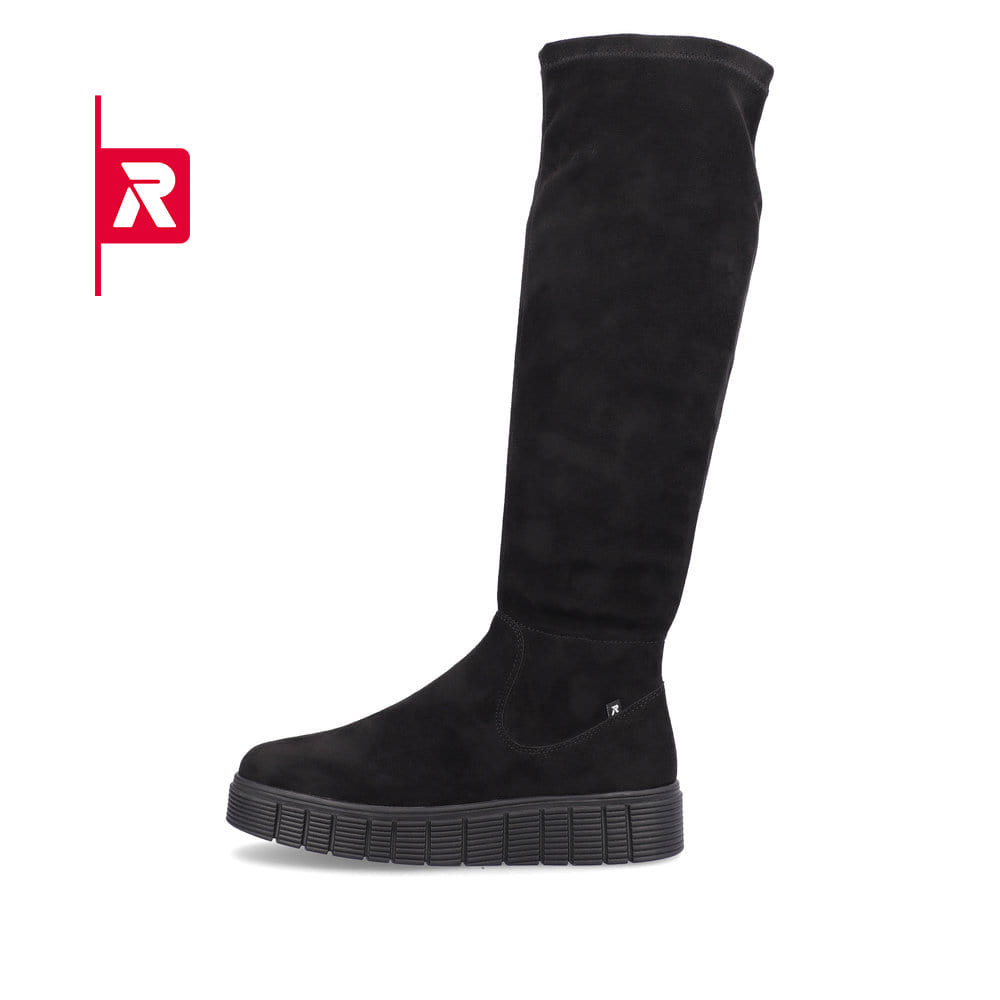Rieker EVOLUTION Damen Hochschaftstiefel deep black