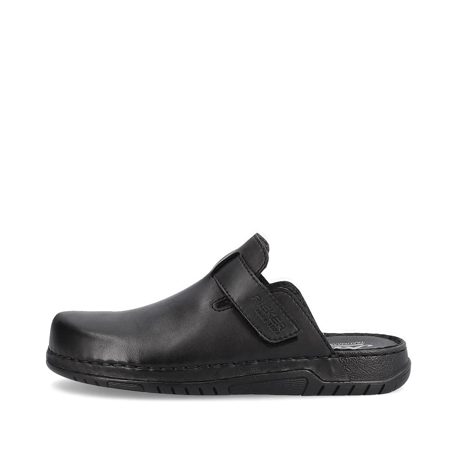 Rieker Herren Clogs nachtschwarz