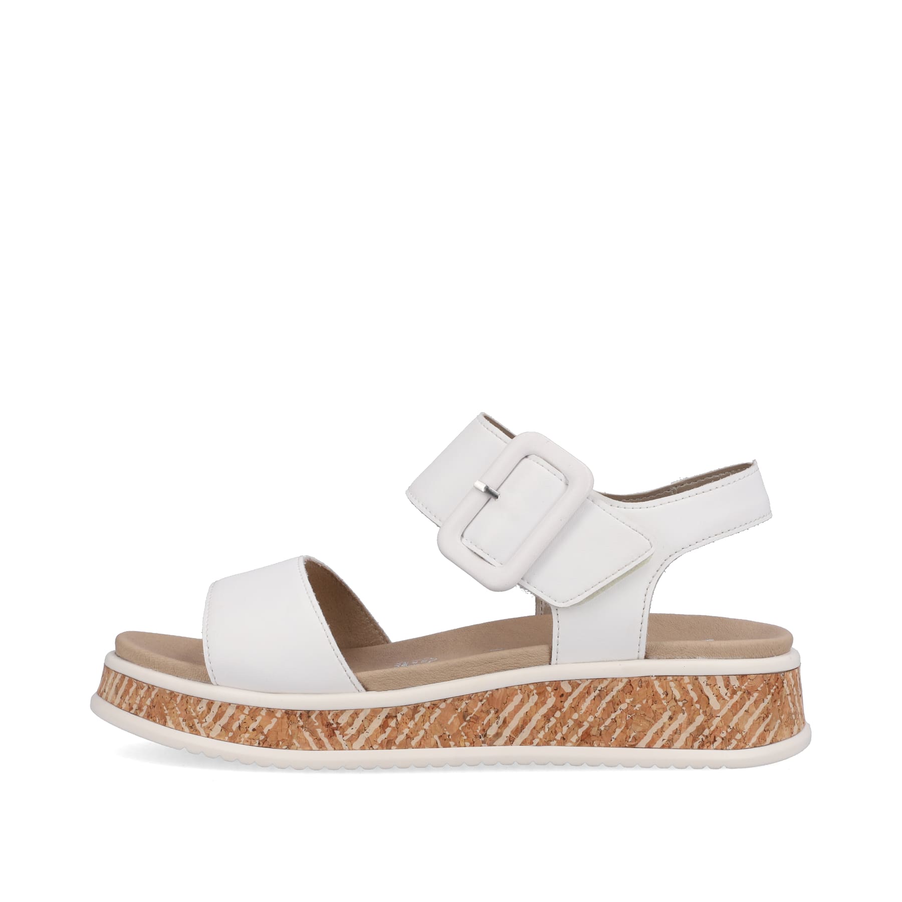 Rieker EVOLUTION Damen Riemchensandalen brilliant white