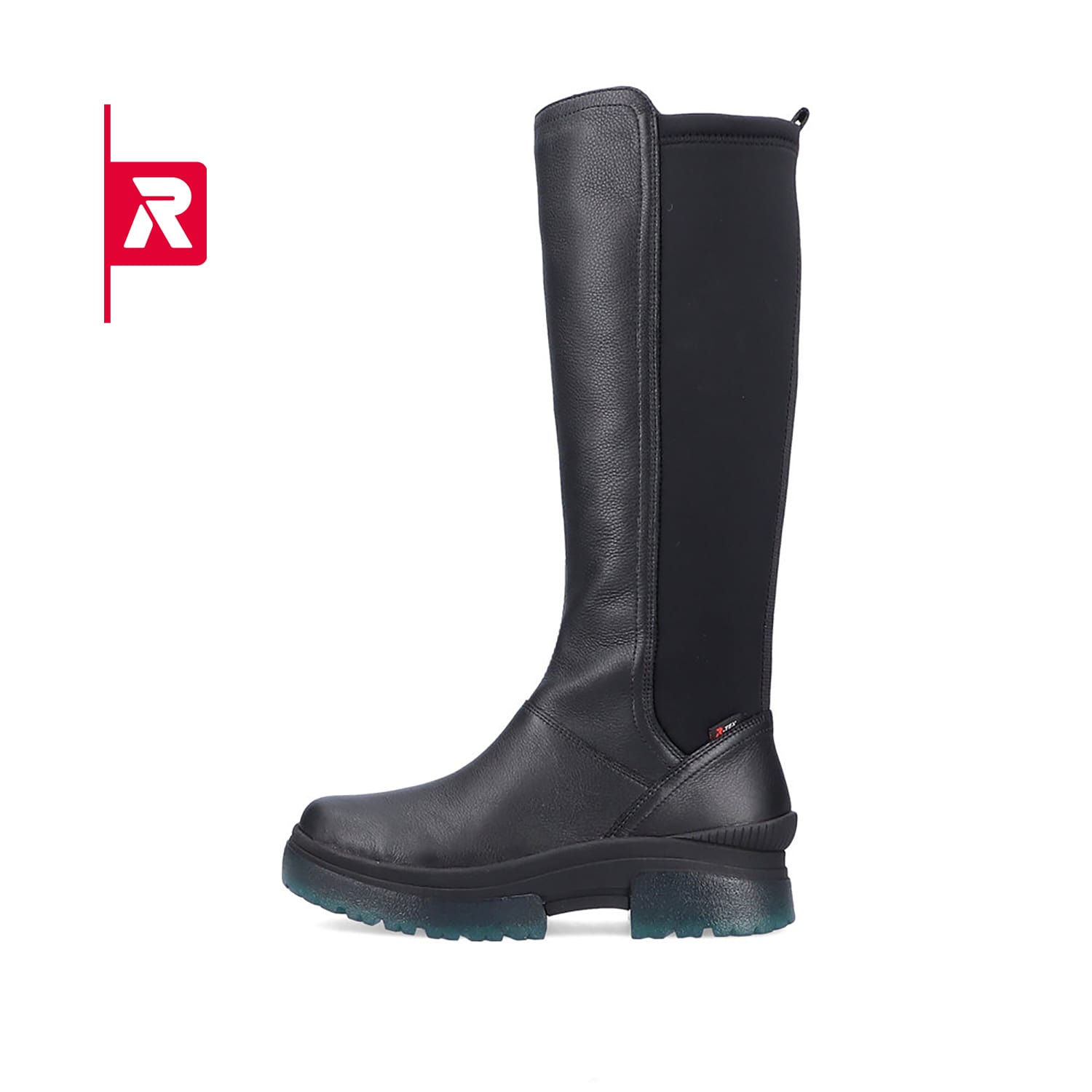 Rieker EVOLUTION Damen Hochschaftstiefel midnight black