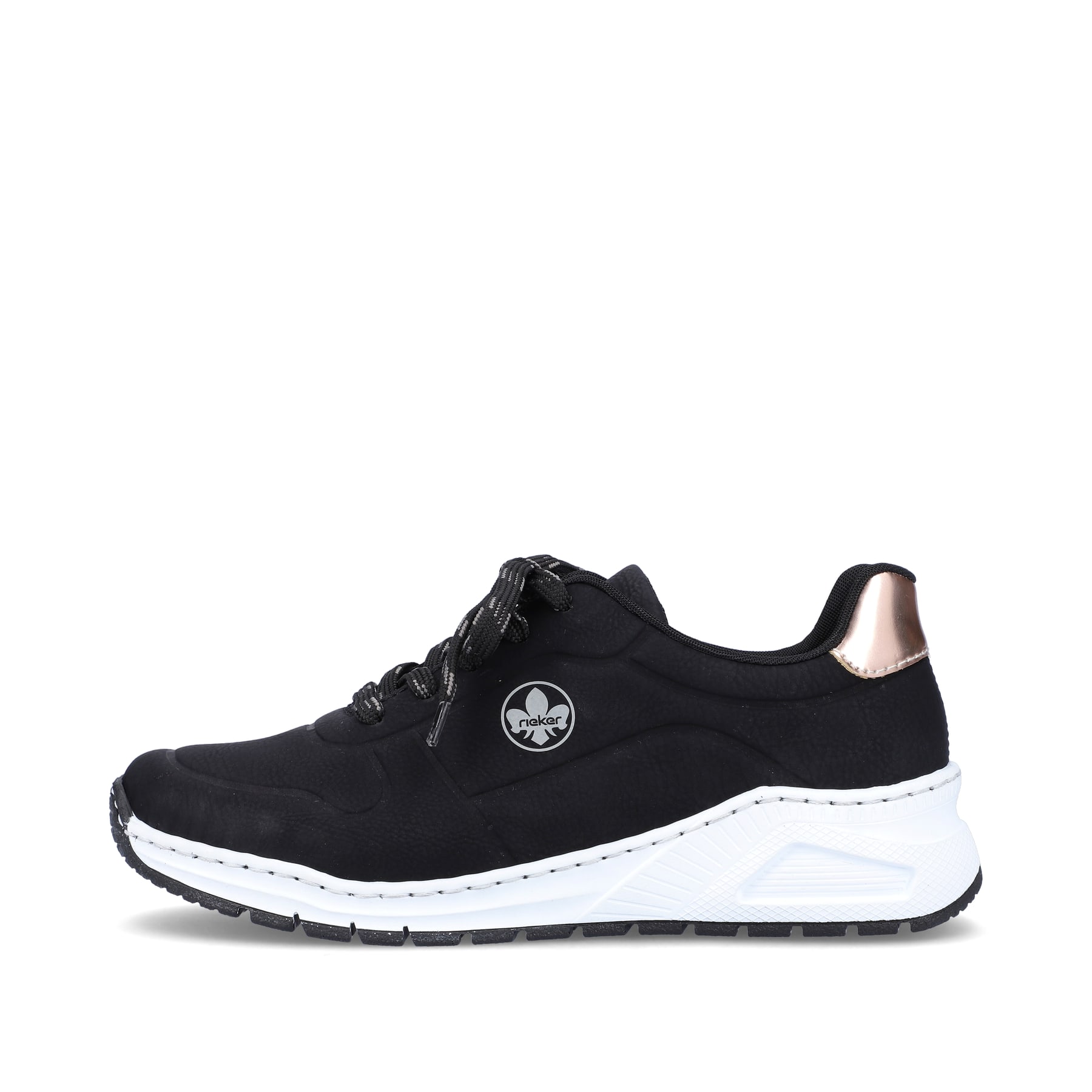 Rieker Damen Sneaker nachtschwarz
