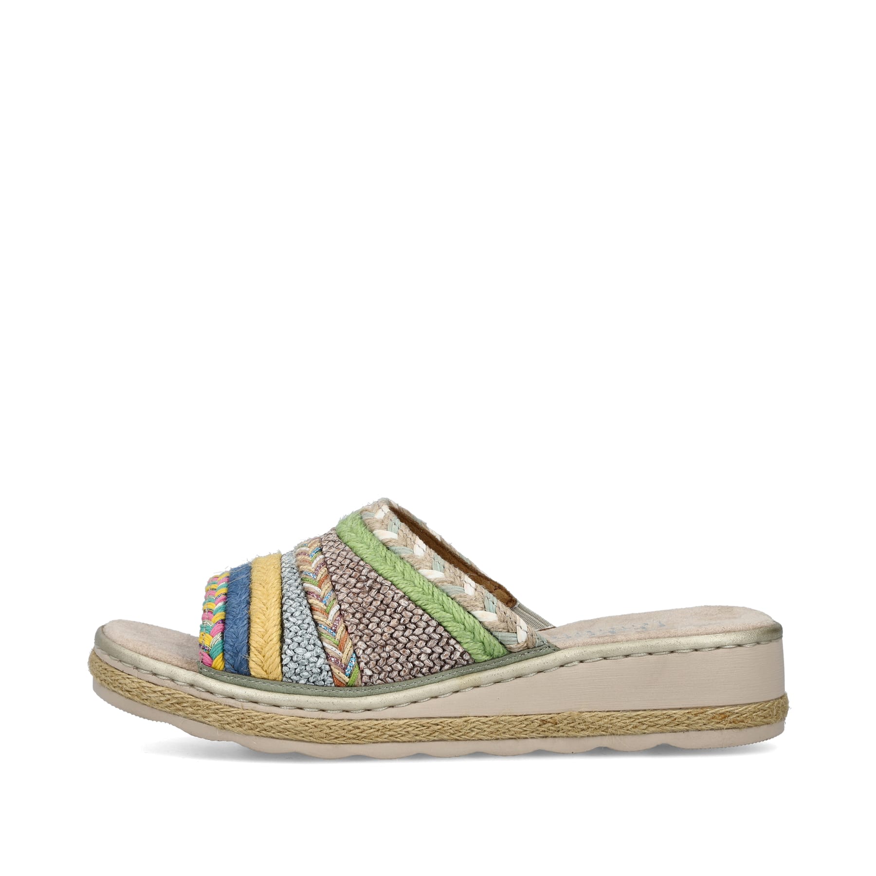 Rieker Damen Pantoletten multi
