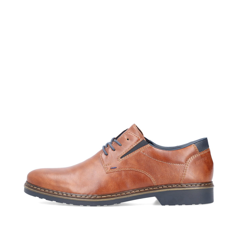 Rieker Herren Schnürschuhe kupfer