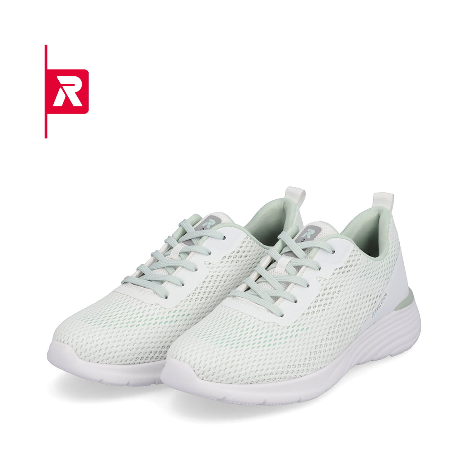 Rieker EVOLUTION Damen Sneaker crystal white
