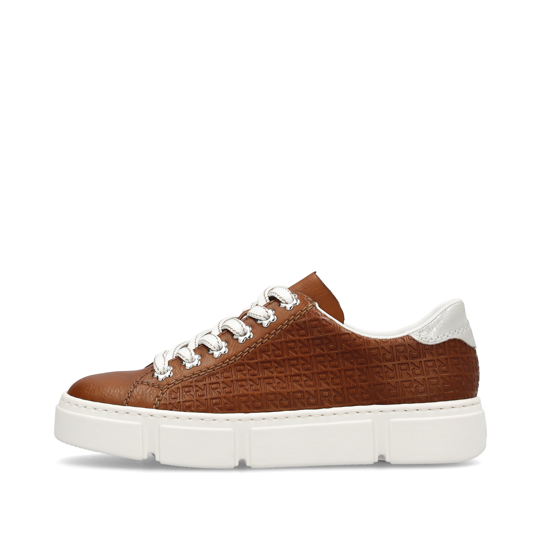 Rieker Damen Sneaker holzbraun