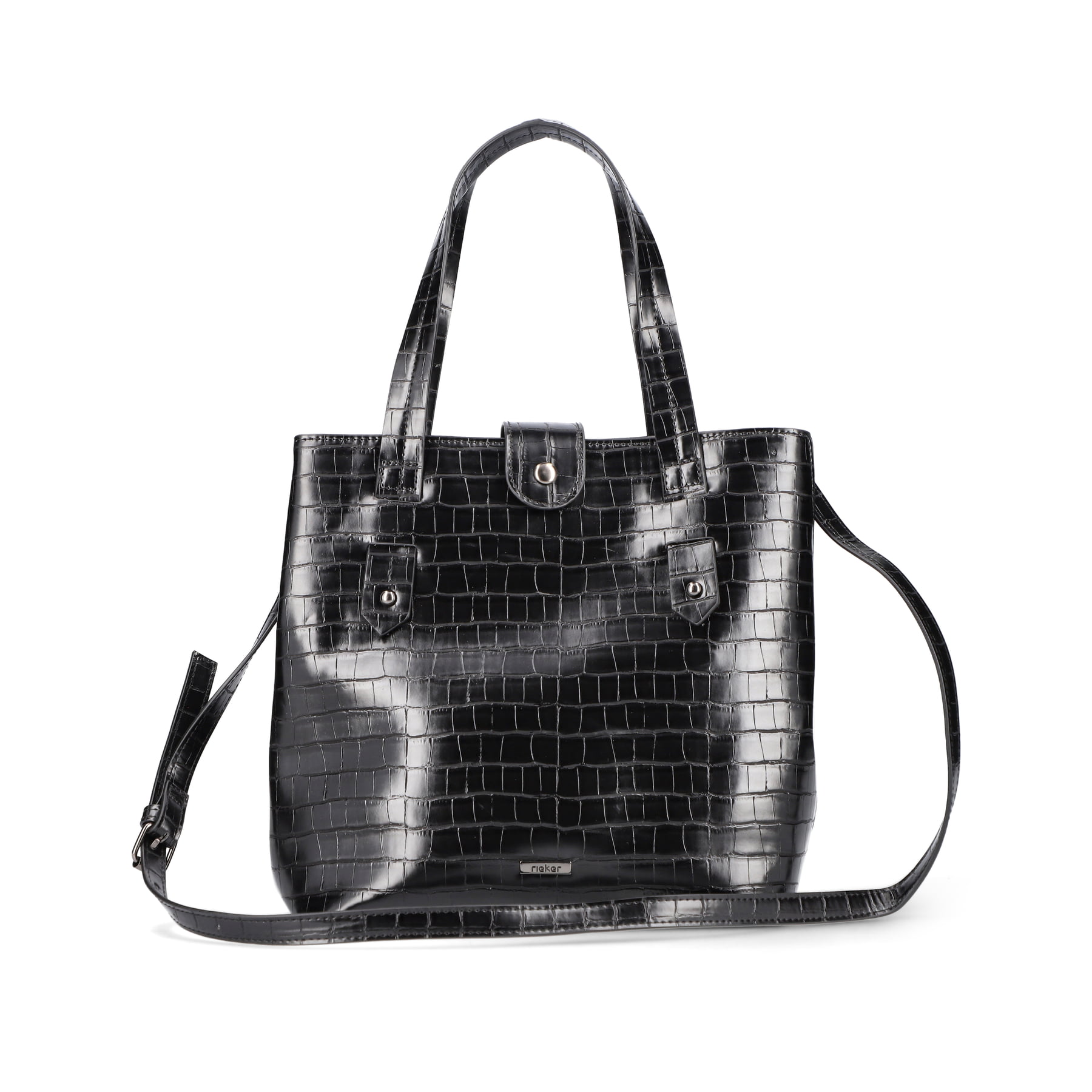 Rieker Damen Handtasche tiefschwarz