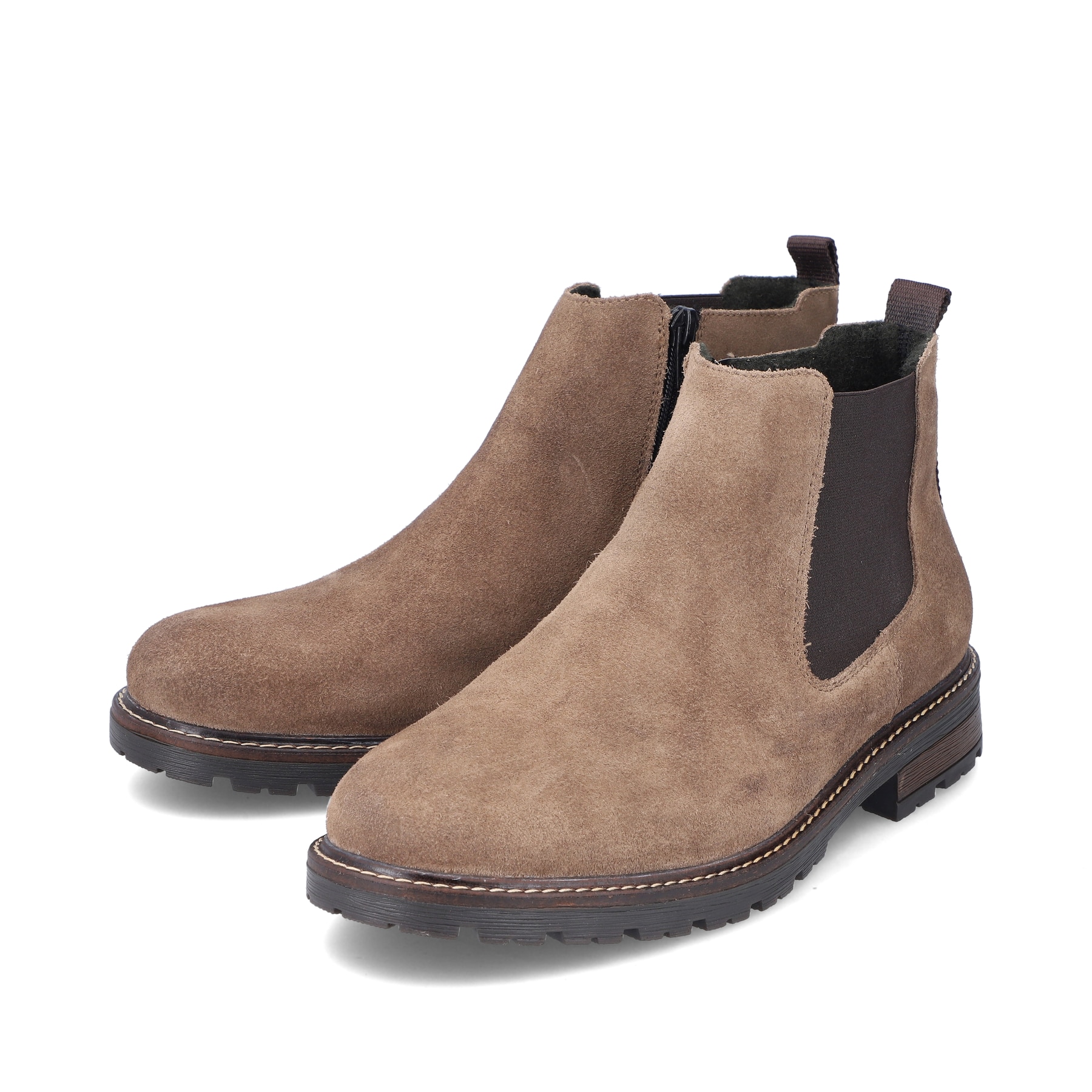 Rieker Herren Chelsea Boots sandbeige