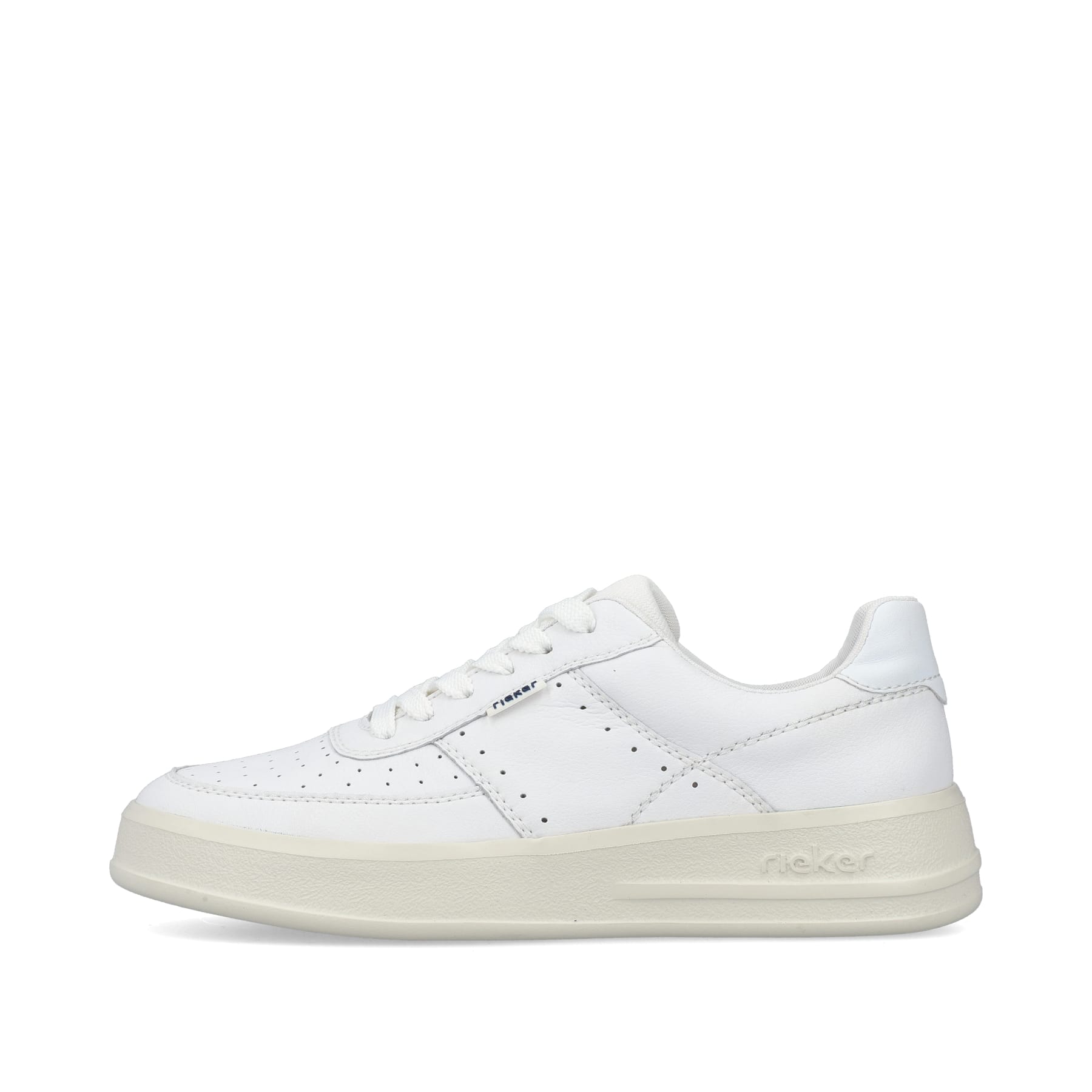 Rieker Damen Sneaker reinweiss