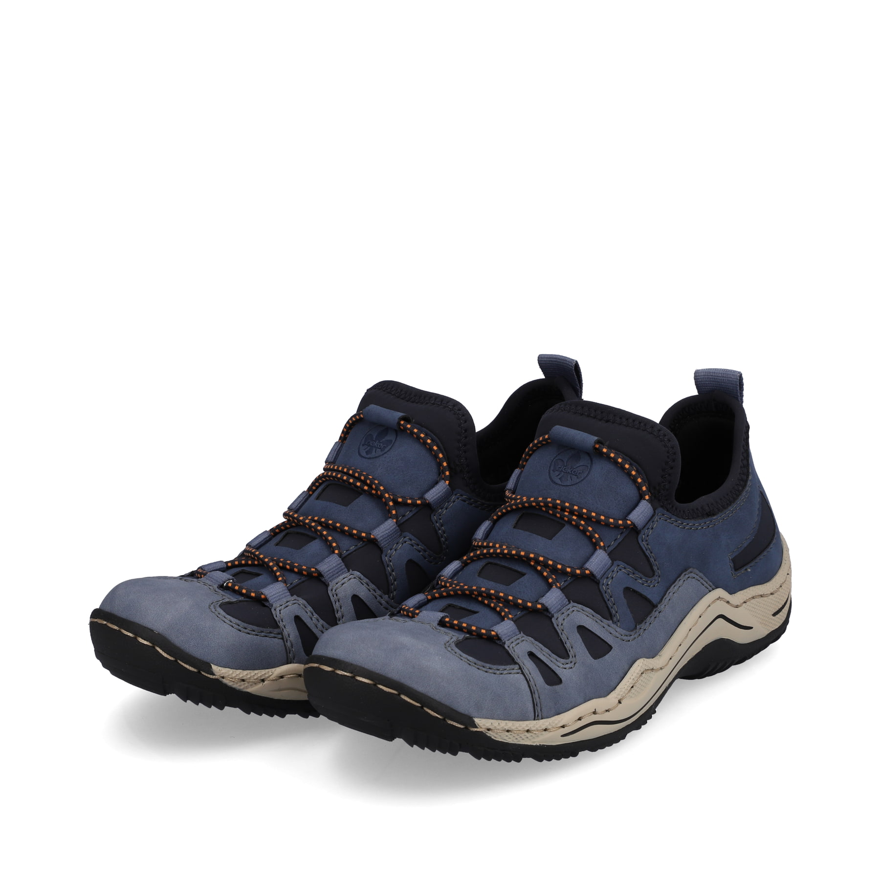Rieker Damen Slipper ozeanblau