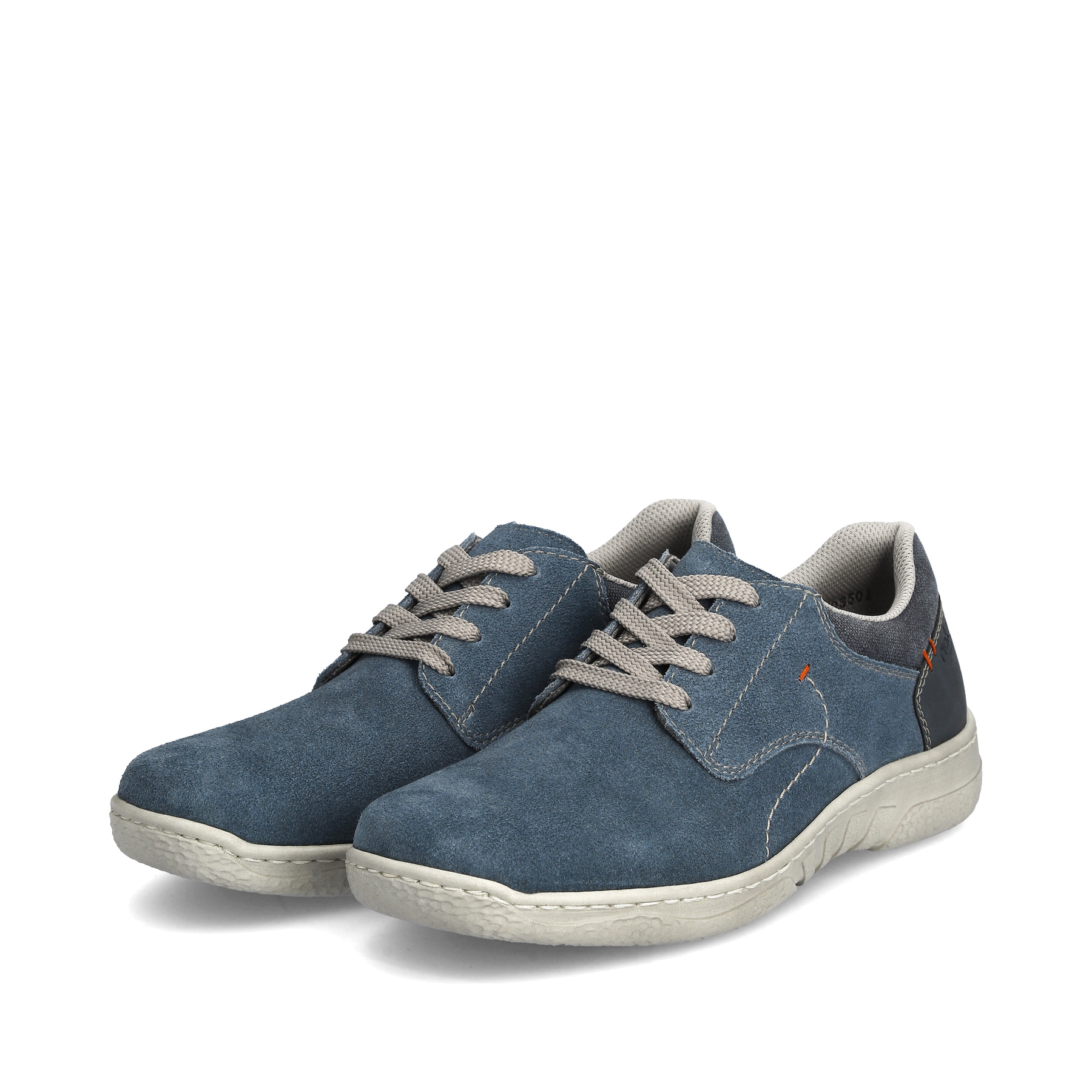 Rieker Herren Schnürschuhe himmelblau