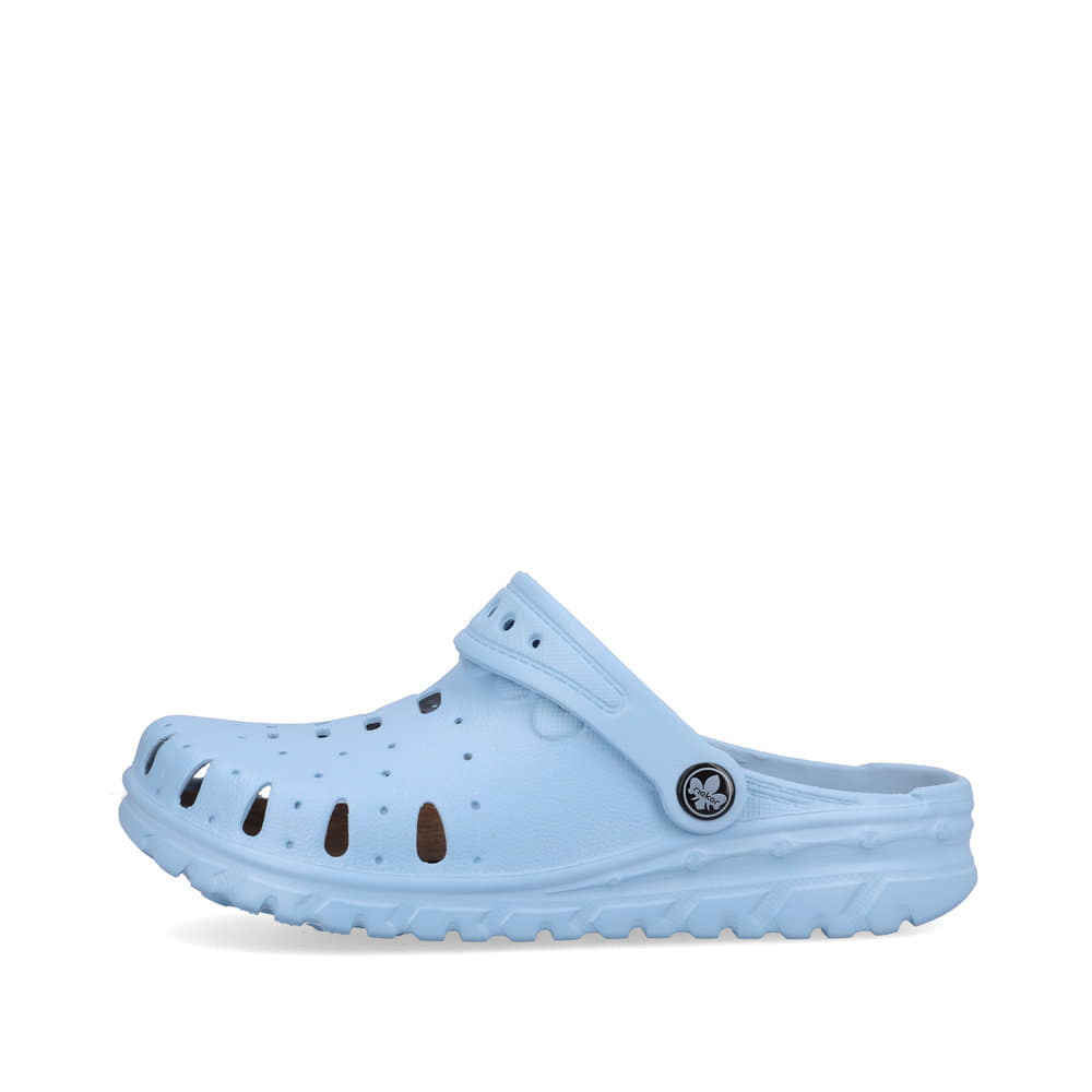 Rieker Damen Clogs himmelblau