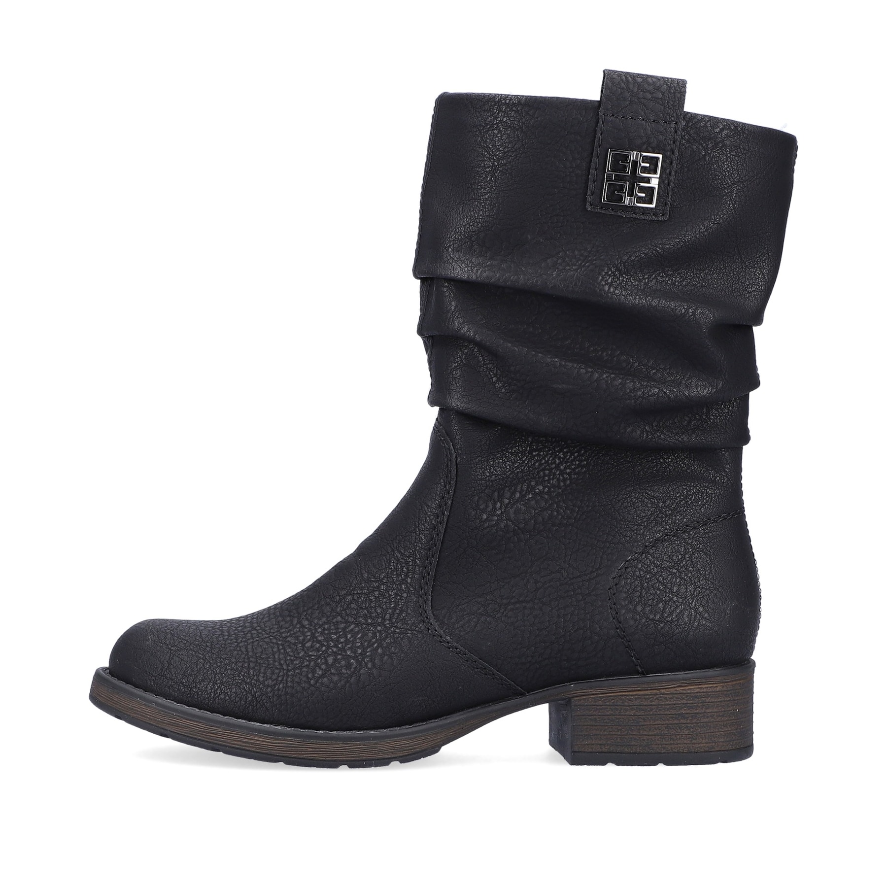 Rieker Damen Kurzstiefel tiefschwarz