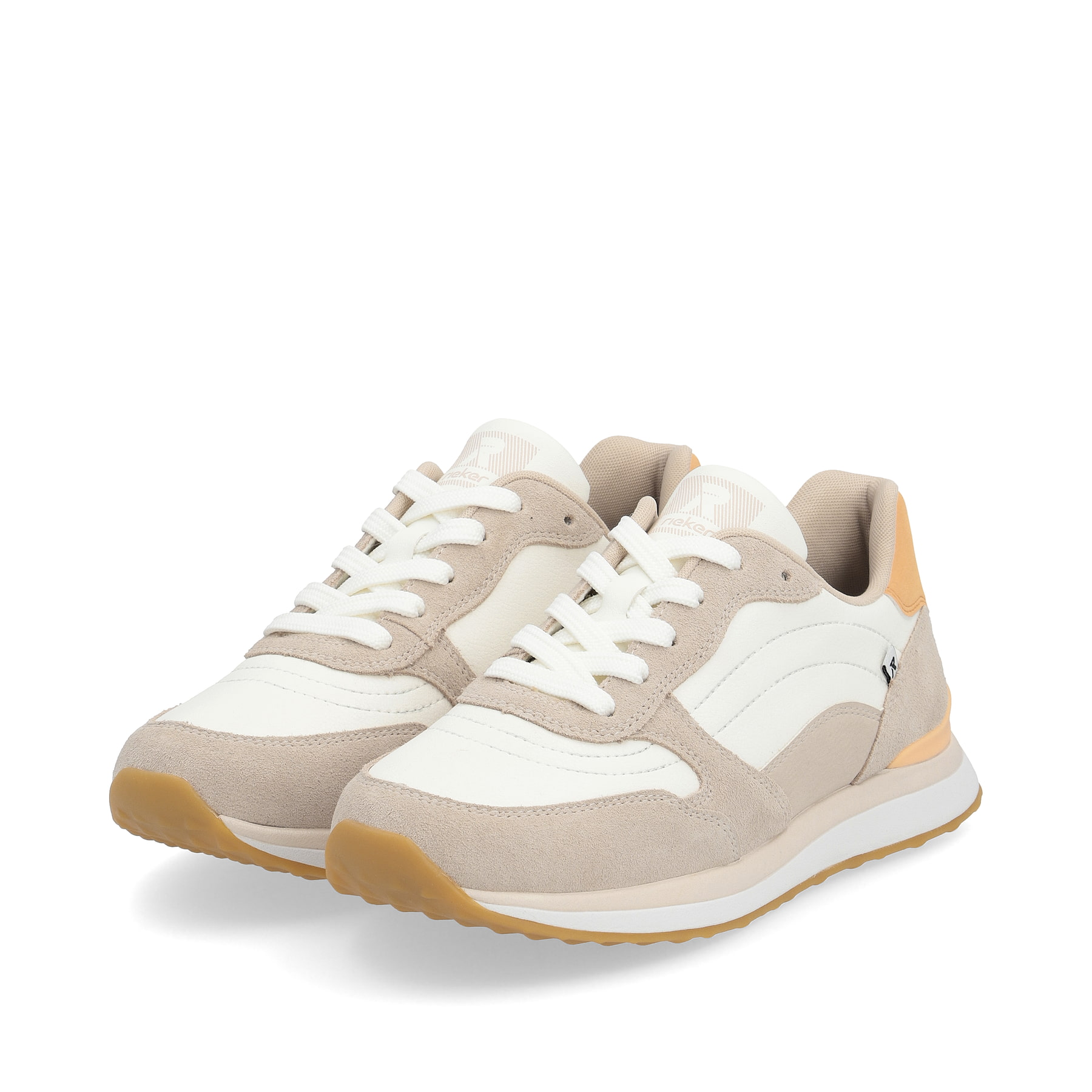 Rieker EVOLUTION Damen Sneaker clay-beige apricot
