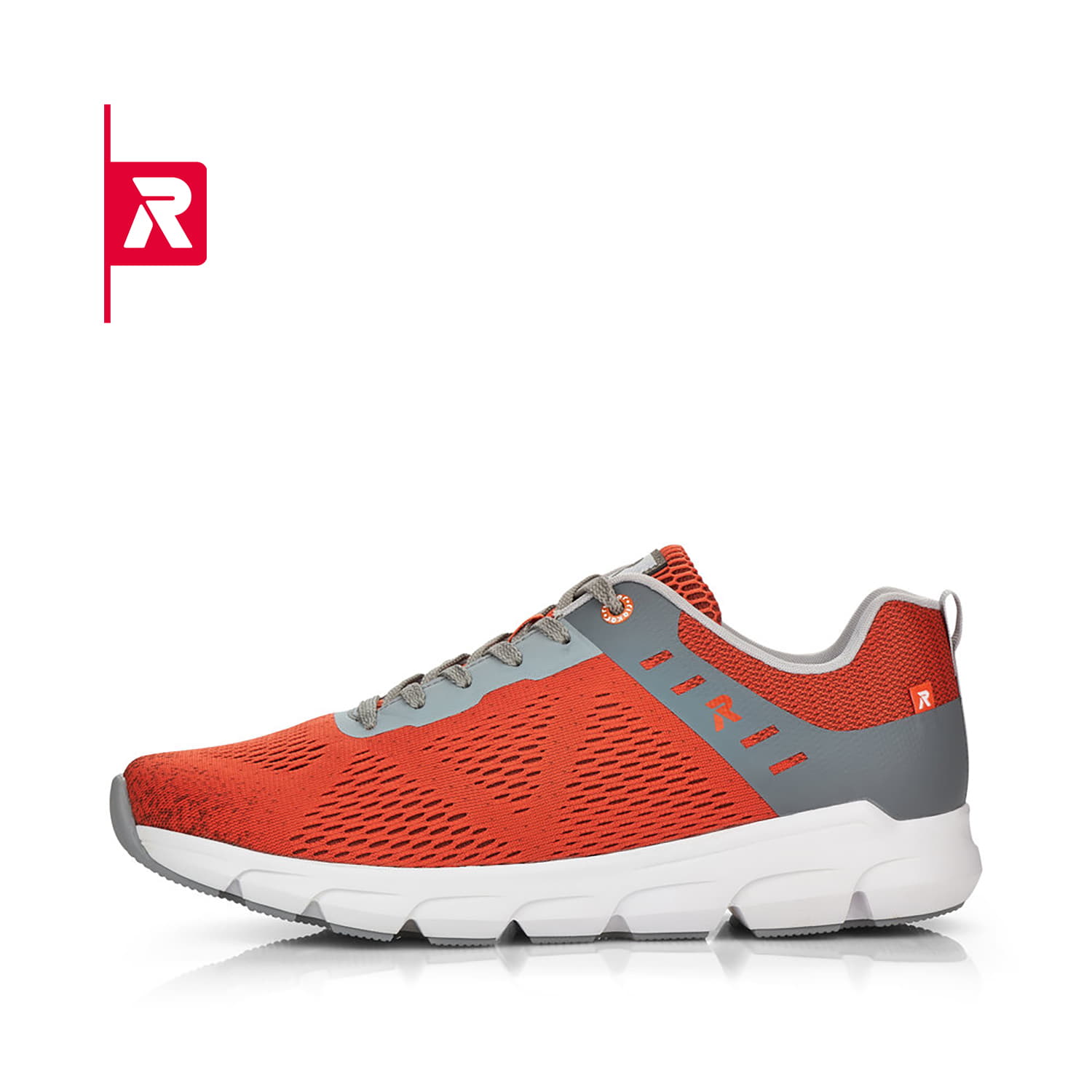 Rieker EVOLUTION Herren Sneaker rust-orange grey