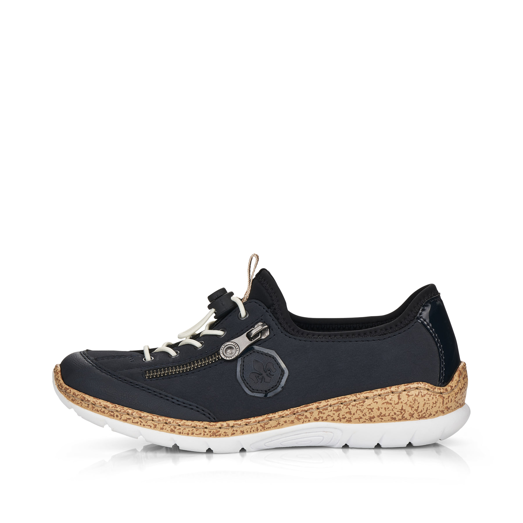 Rieker Damen Slipper marineblau