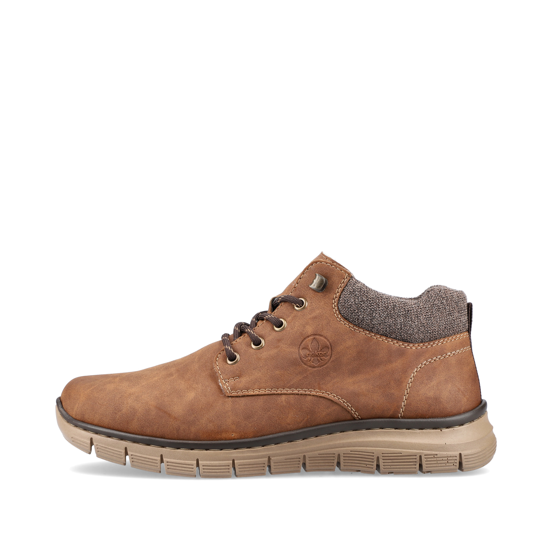 Rieker Herren Schnürstiefel zimtbraun