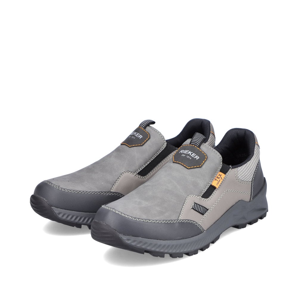 Rieker Herren Slipper mondgrau