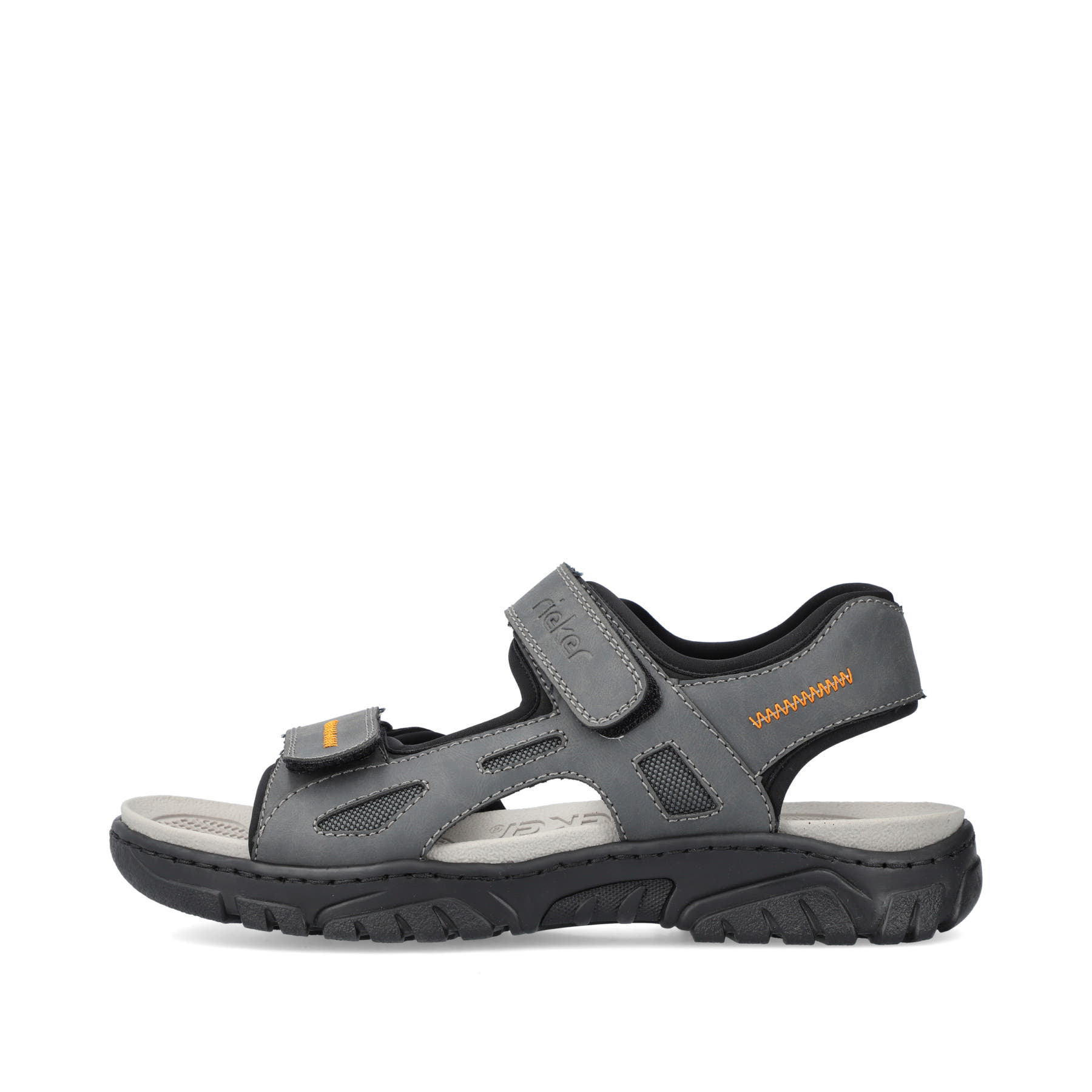 Rieker Herren Trekkingsandalen stahlgrau