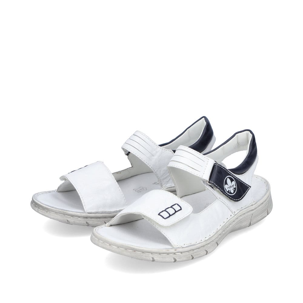 Rieker Damen Riemchensandalen edelweiß
