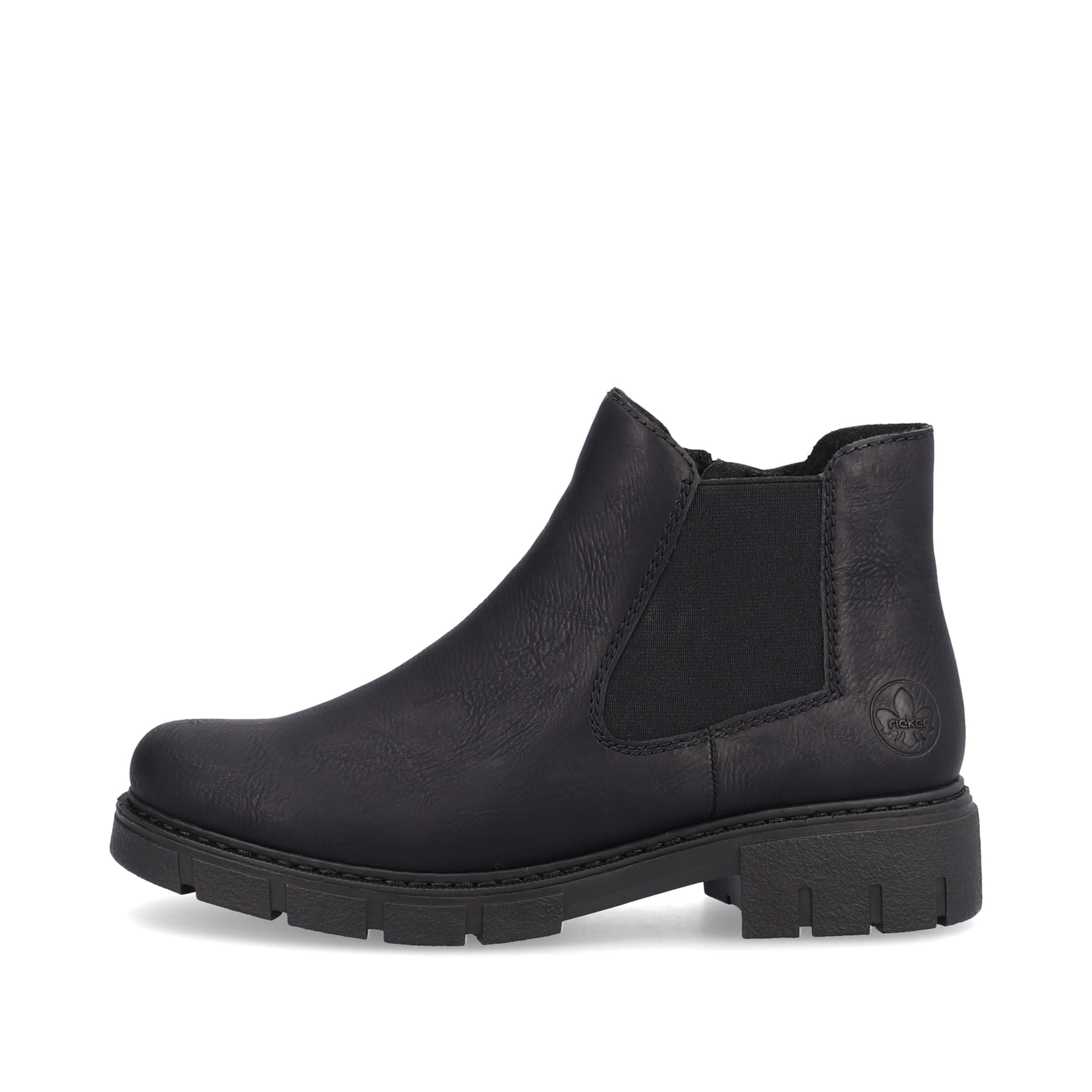 Rieker Damen Chelsea Boots nachtschwarz