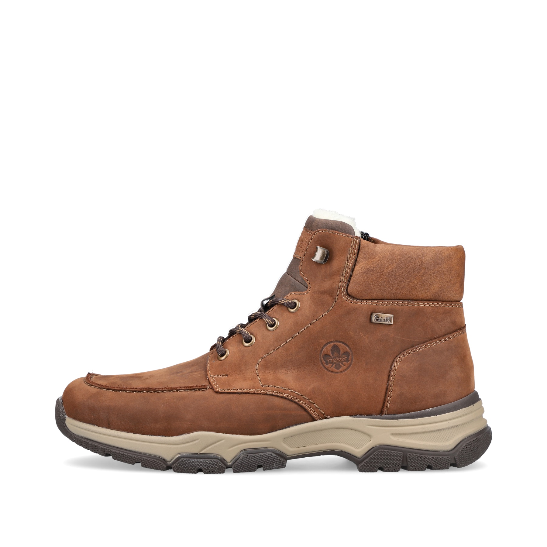 Rieker Herren Schnürstiefel zimtbraun