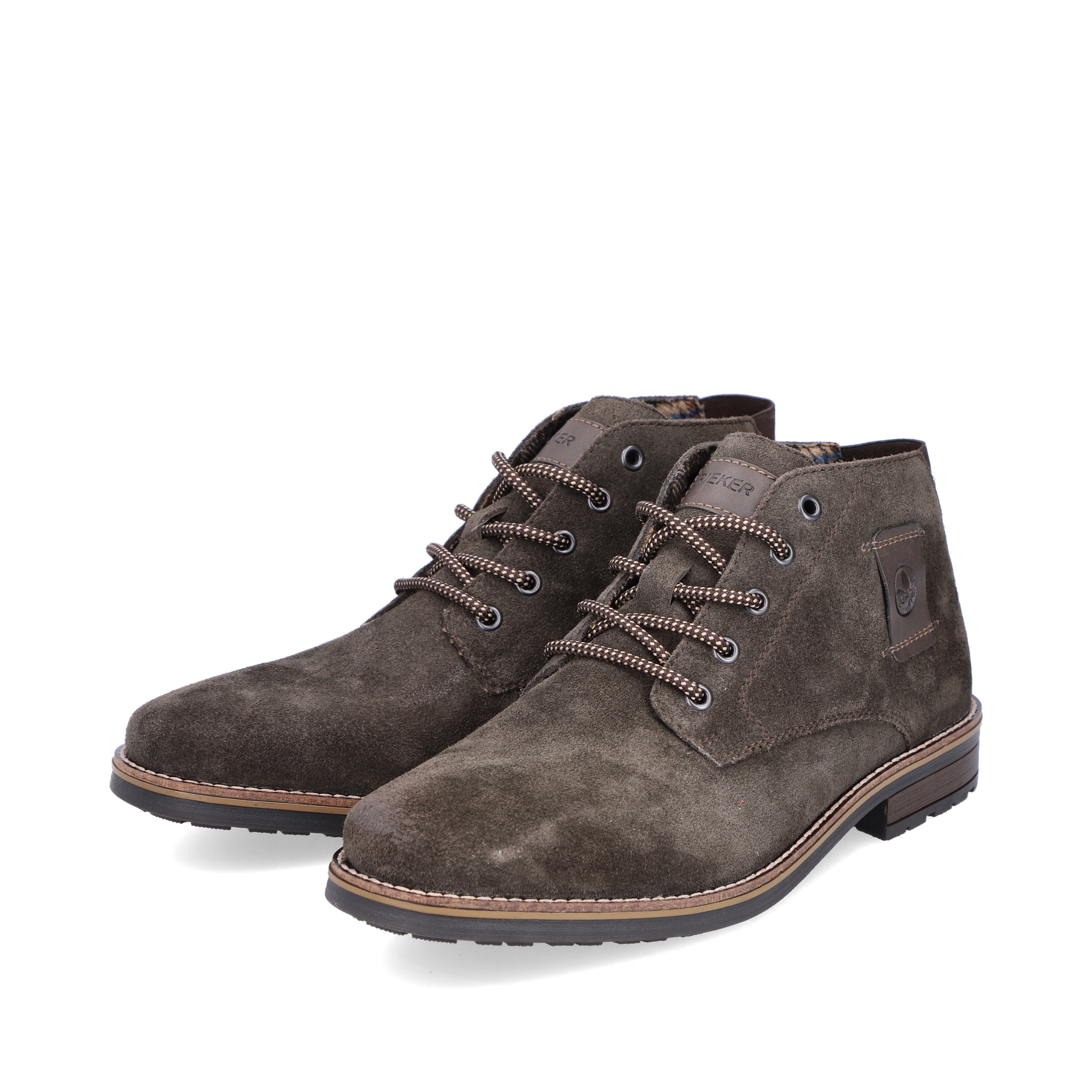 Rieker Herren Schnürstiefel nussbraun