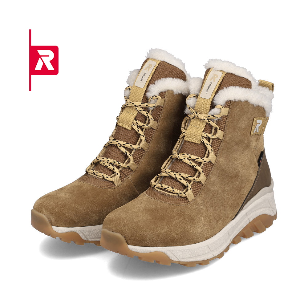 Rieker EVOLUTION Damen Stiefel caramel brown