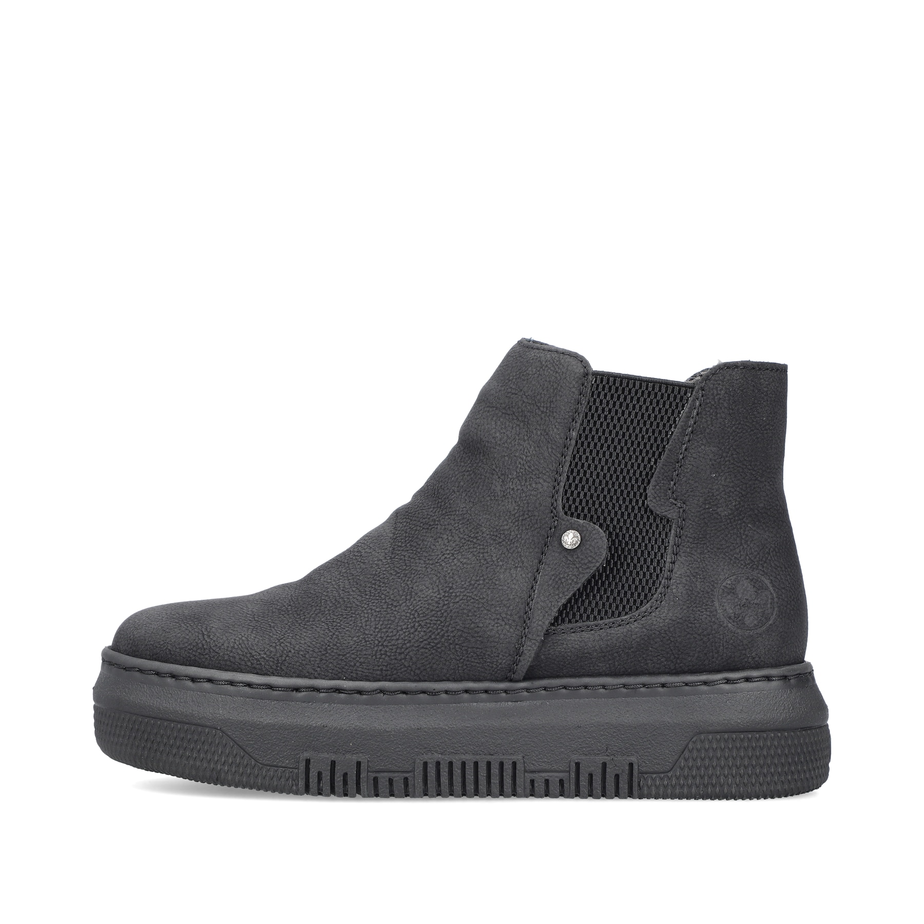 Rieker Damen Chelsea Boots tiefschwarz
