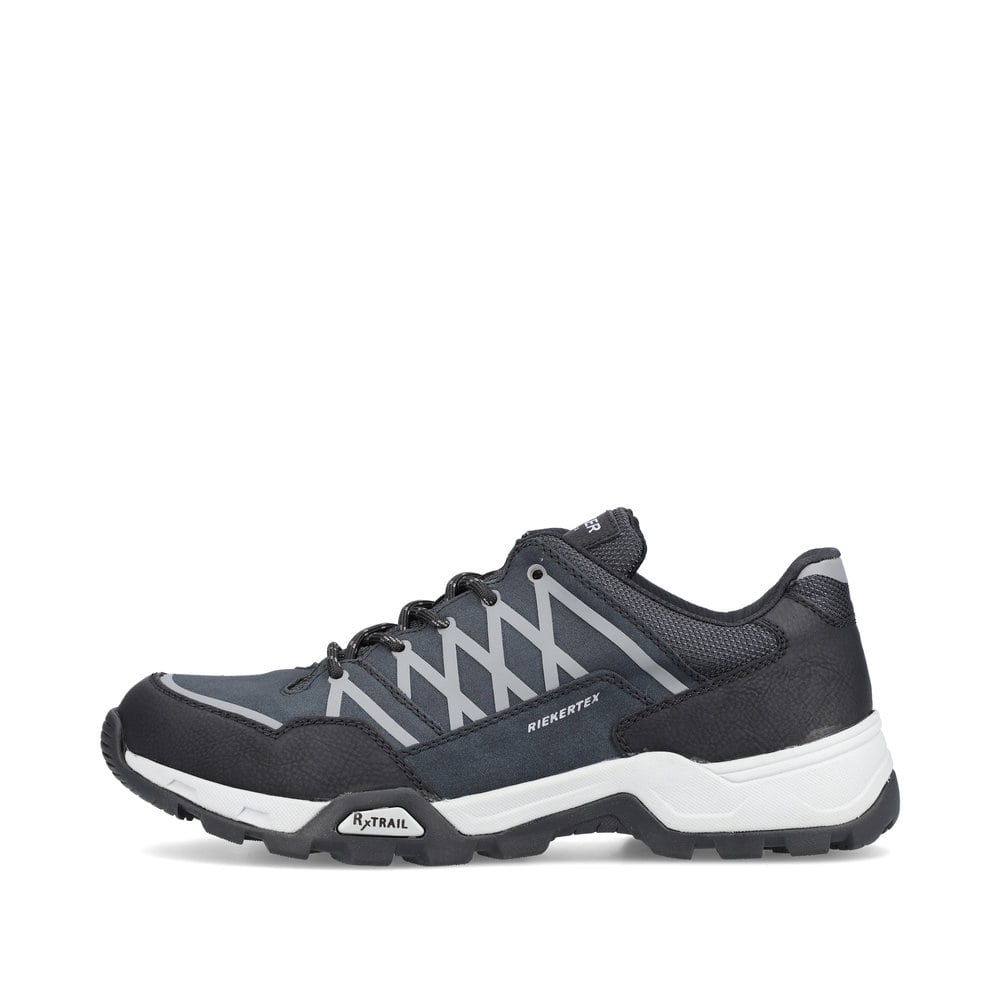 Rieker Herren Schnürschuhe königsblau