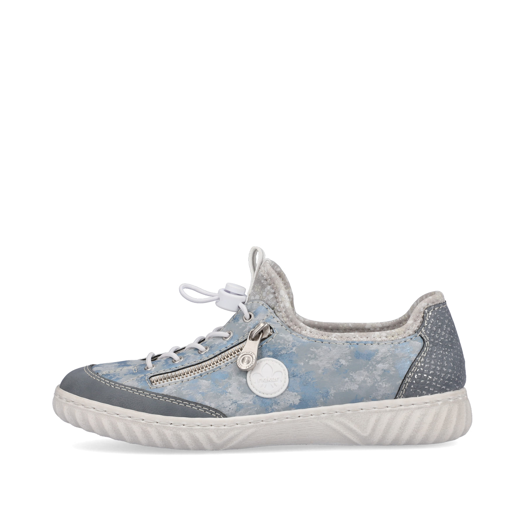 Rieker Damen Slipper himmelblau