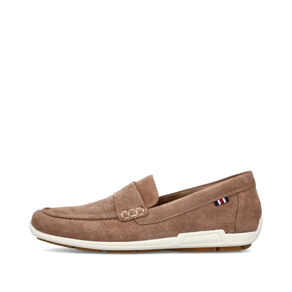 Rieker Herren Slipper braunbeige