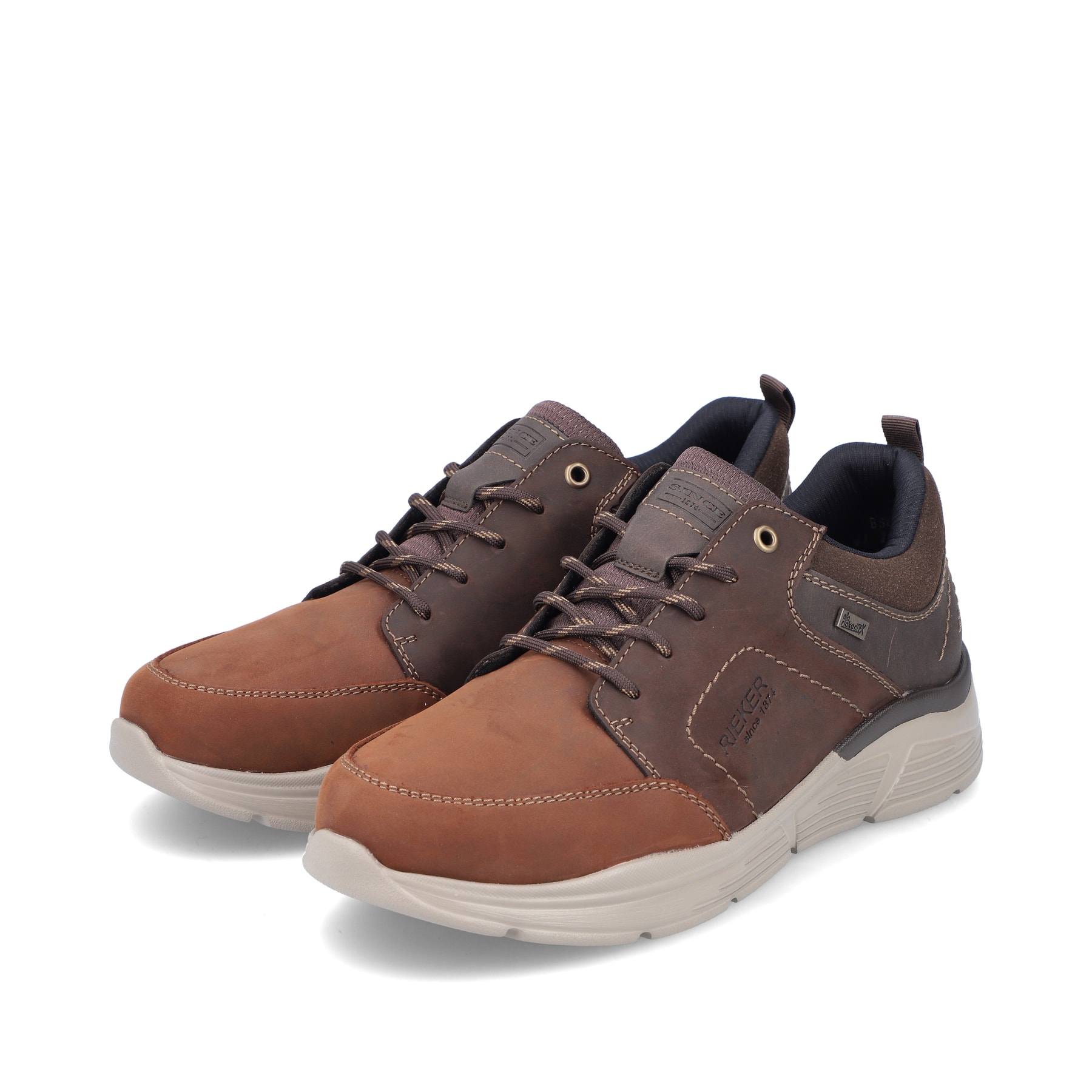 Rieker Herren Schnürschuhe fuchsbraun