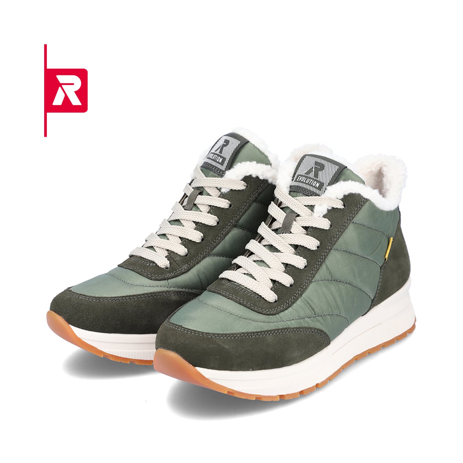 Rieker EVOLUTION Damen Stiefel khaki green