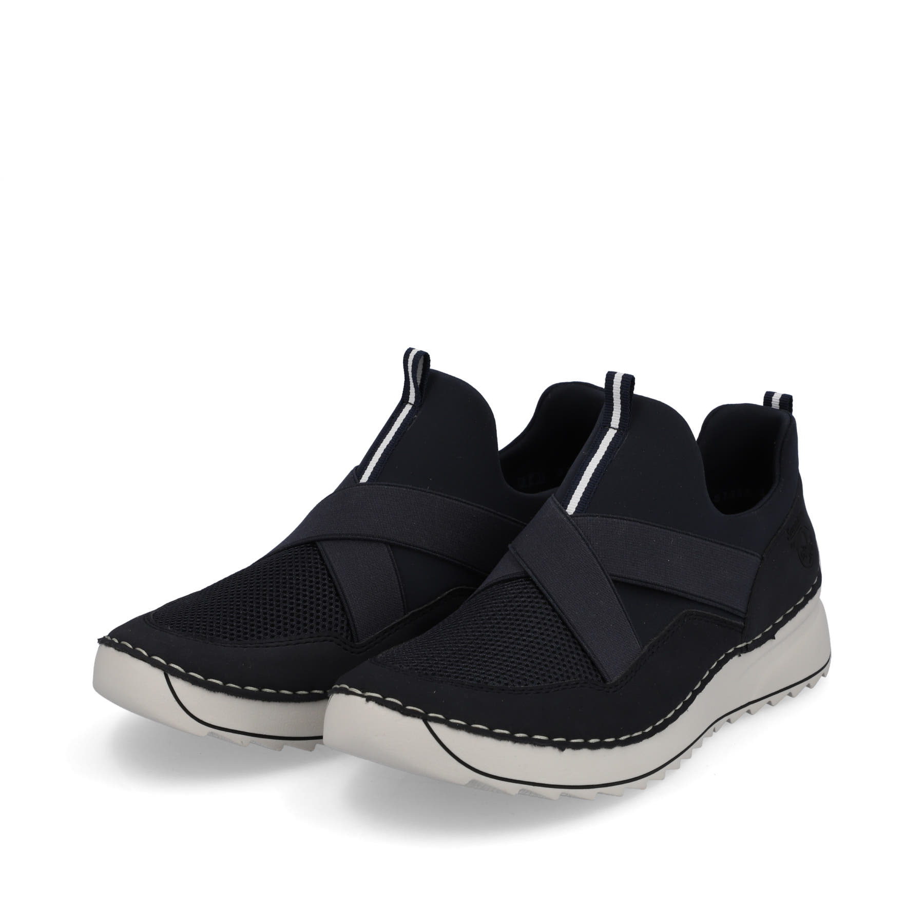 Rieker Damen Slipper marineblau