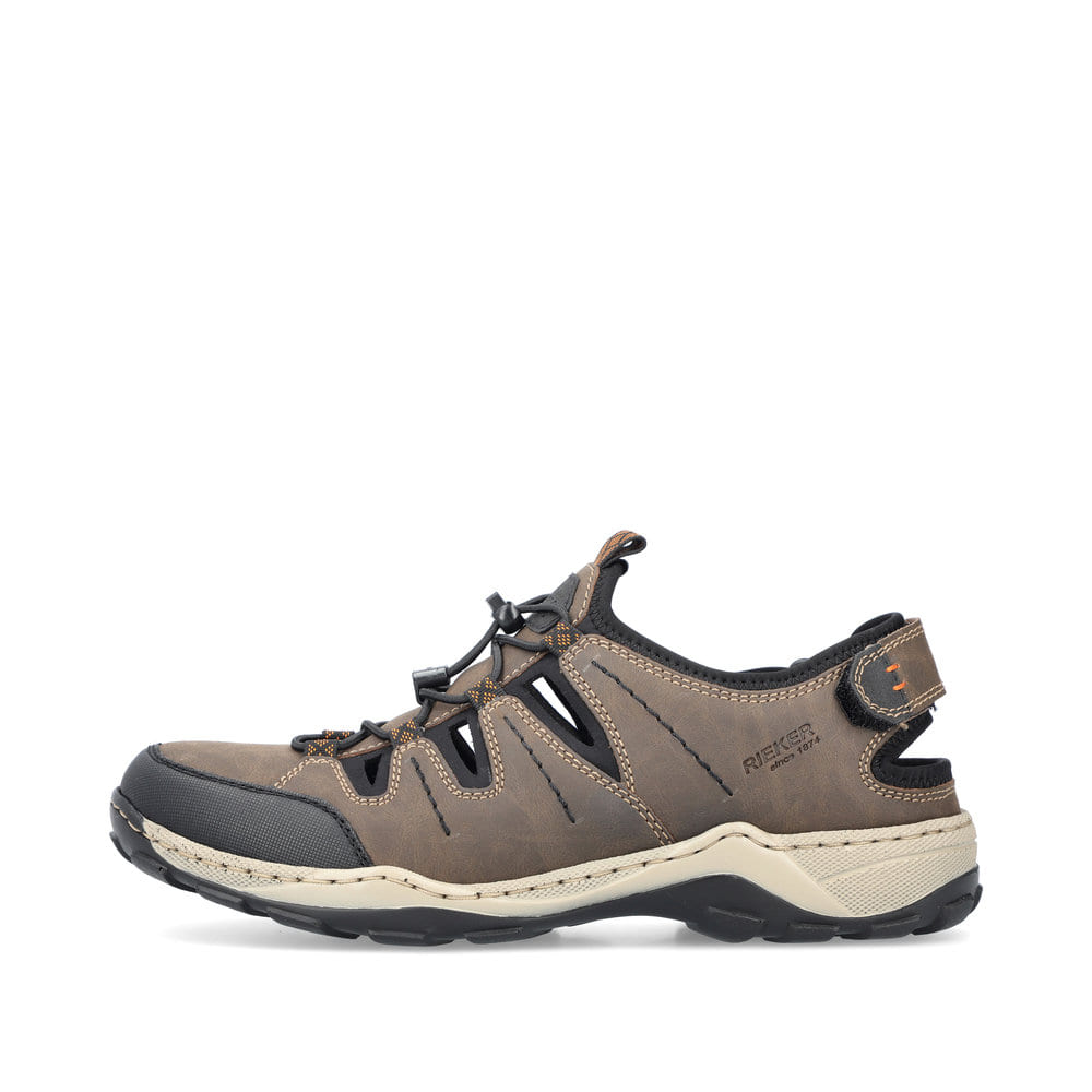Rieker Herren Slipper mokka