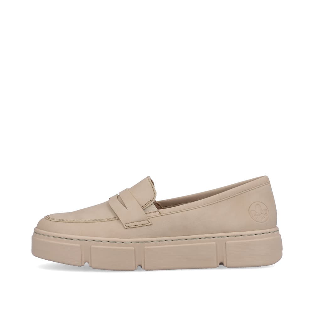 Rieker Damen Loafers champagner