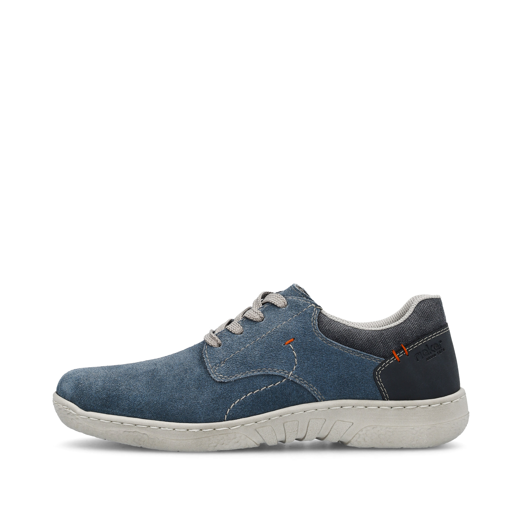 Rieker Herren Schnürschuhe himmelblau