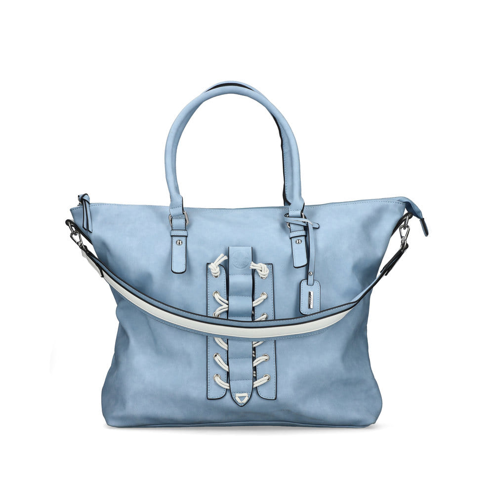 Rieker Damen Shopper himmelblau