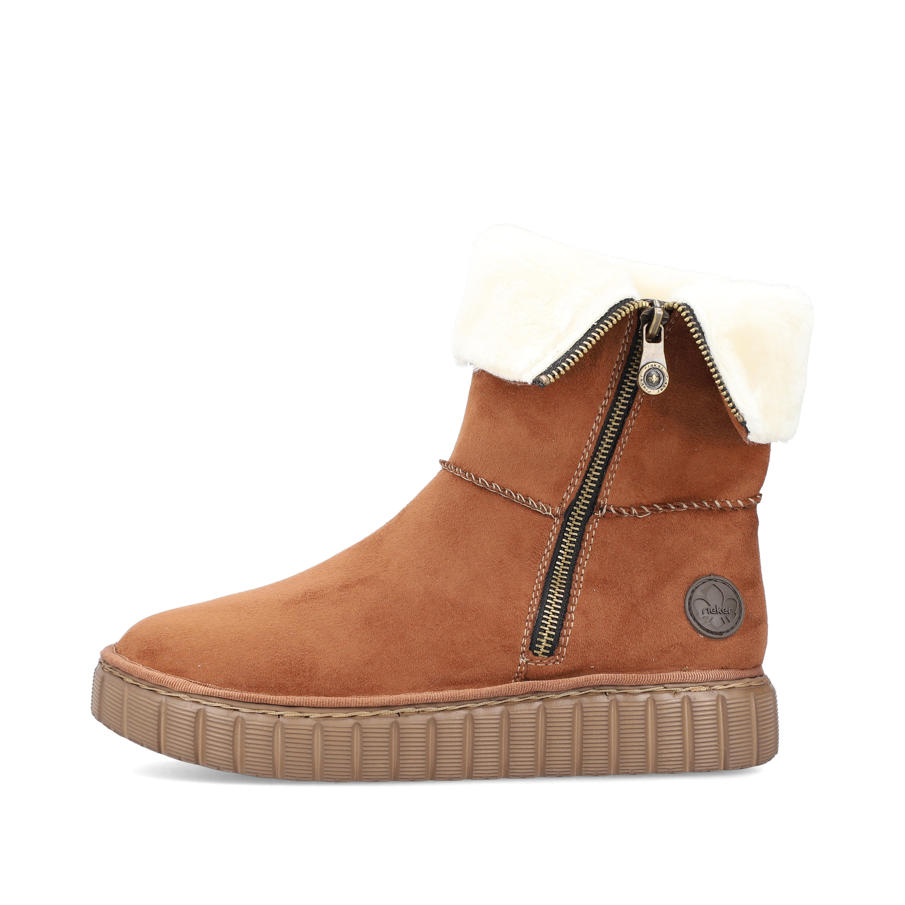 Rieker Damen Kurzstiefel fuchsbraun