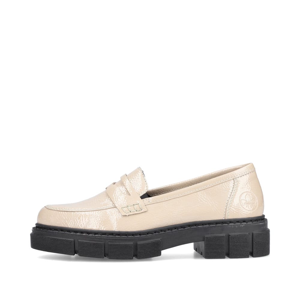 Rieker Damen Loafers hellbeige