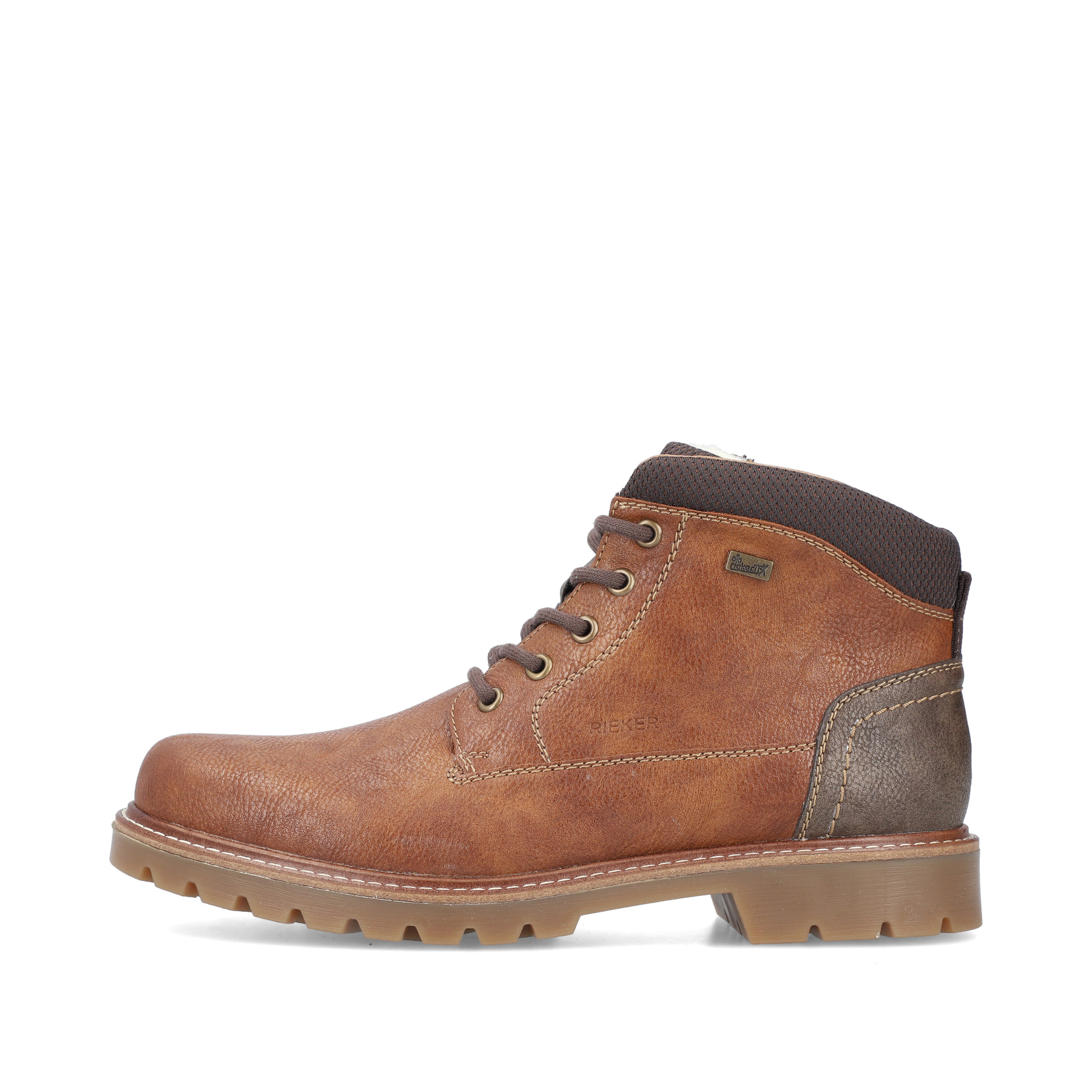 Rieker Herren Schnürstiefel nougatbraun
