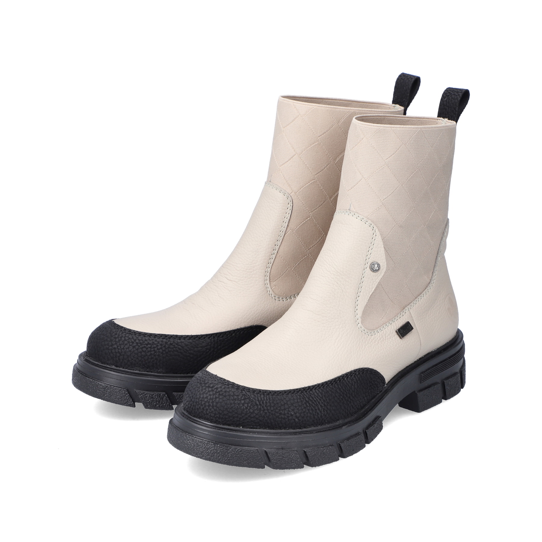 Rieker Damen Chelsea Boots hellbeige
