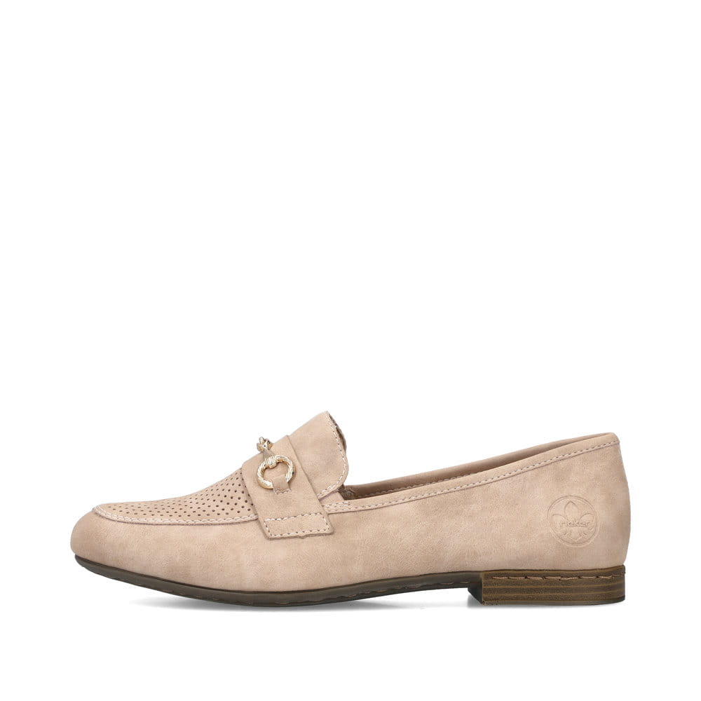 Rieker Damen Loafers puderrosa