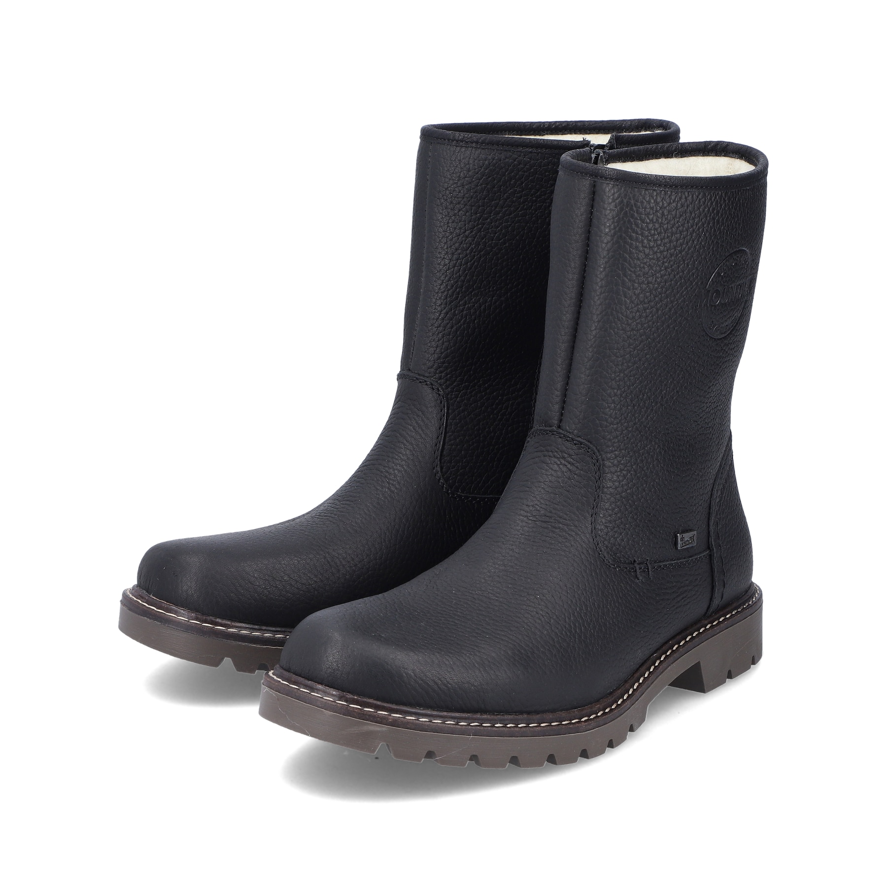 Rieker Herren Kurzstiefel asphaltschwarz