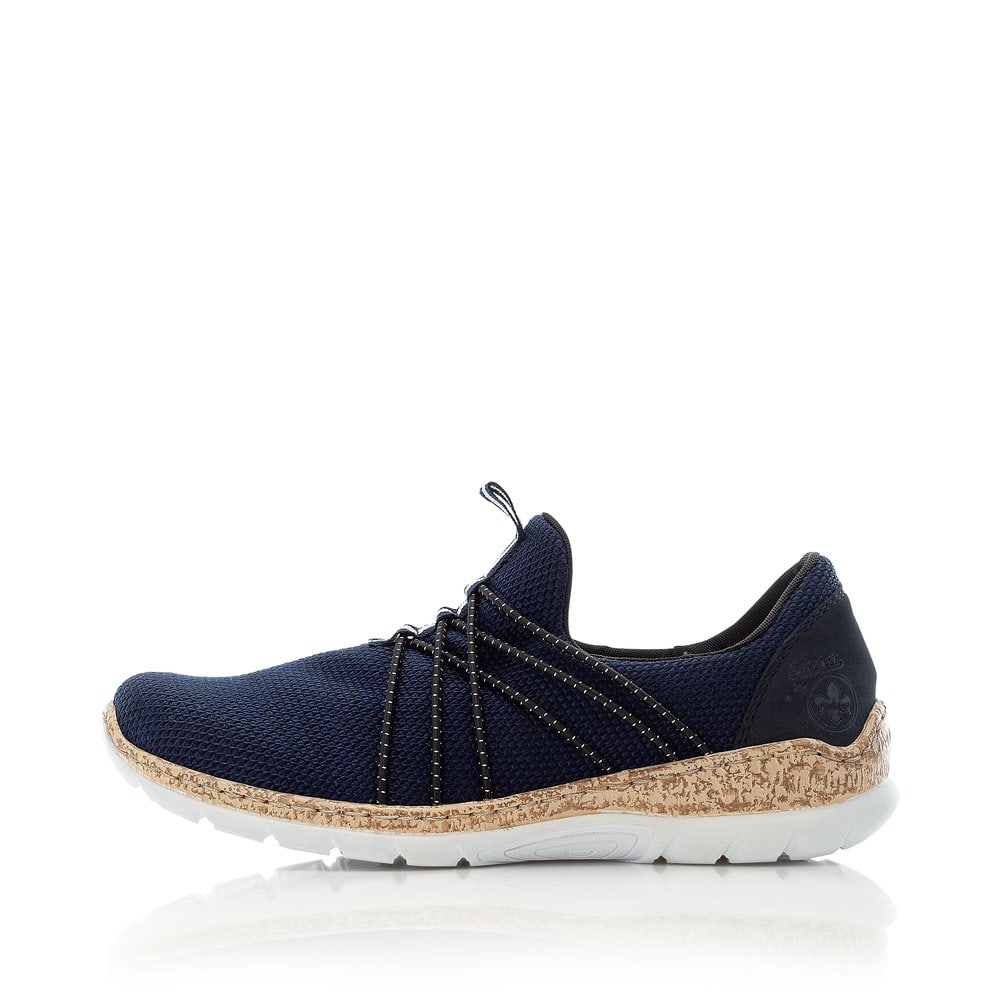 Rieker Damen Slipper marineblau