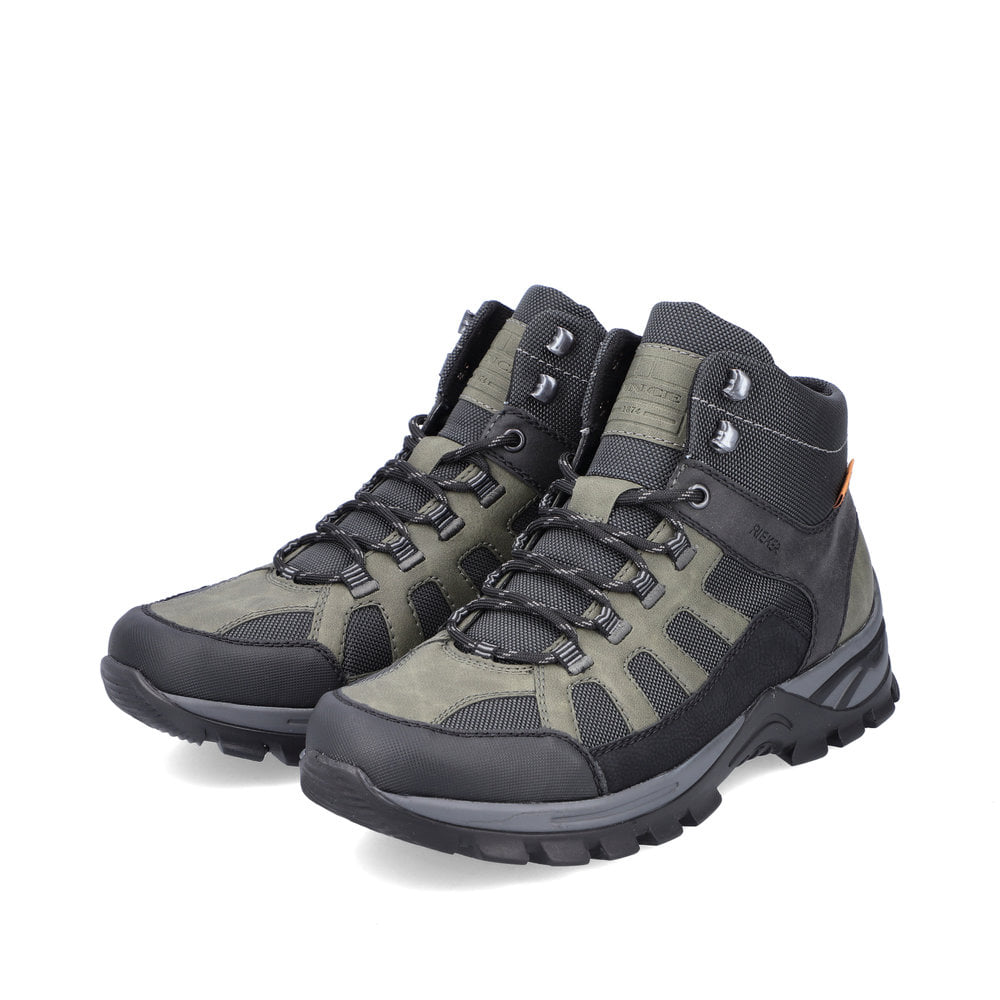 Rieker Herren Schnürstiefel khakigrün